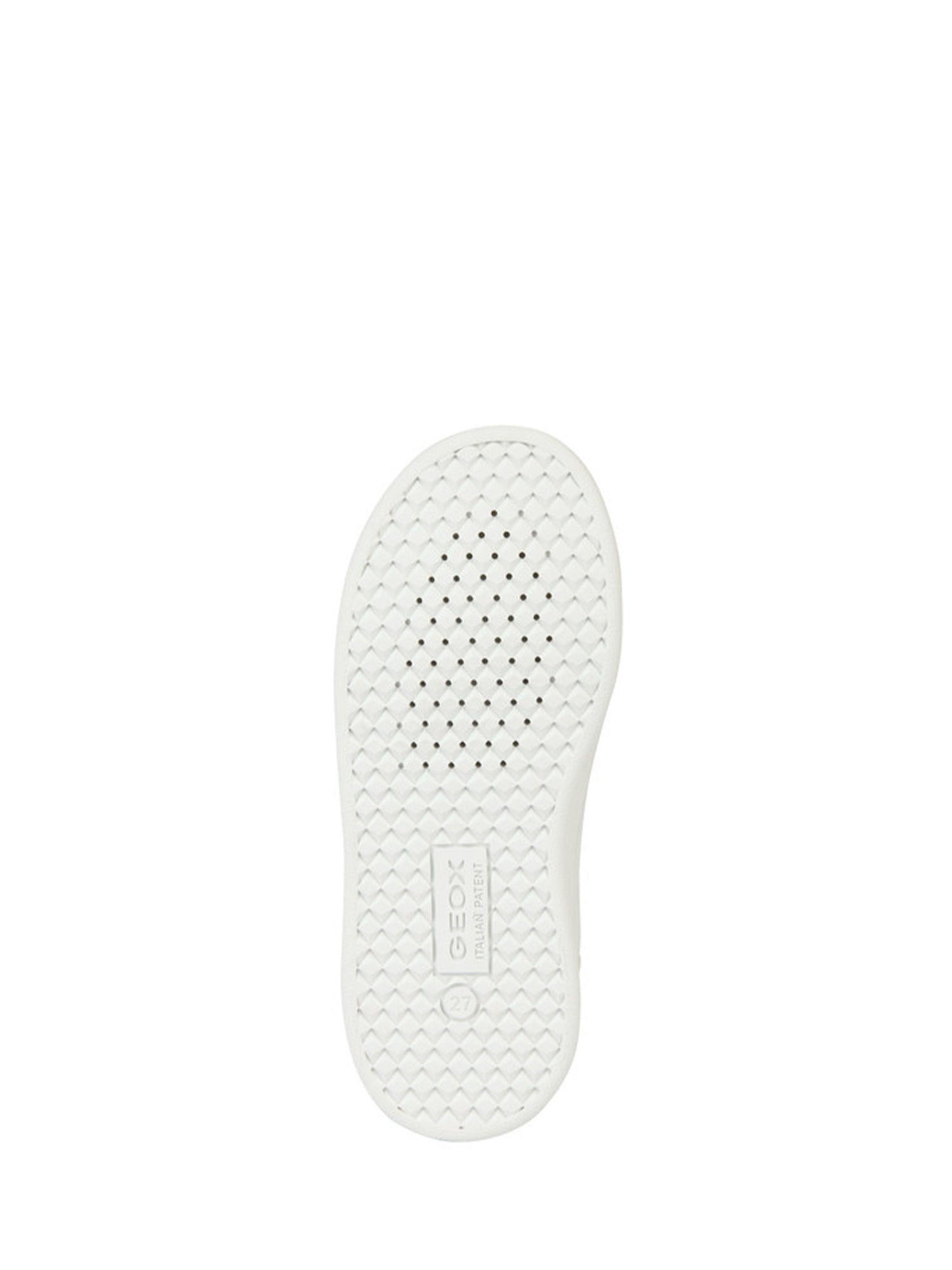 Scarpe con strappi Bianco Argento Geox