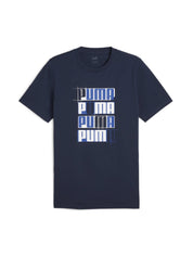T-shirt Blu Puma