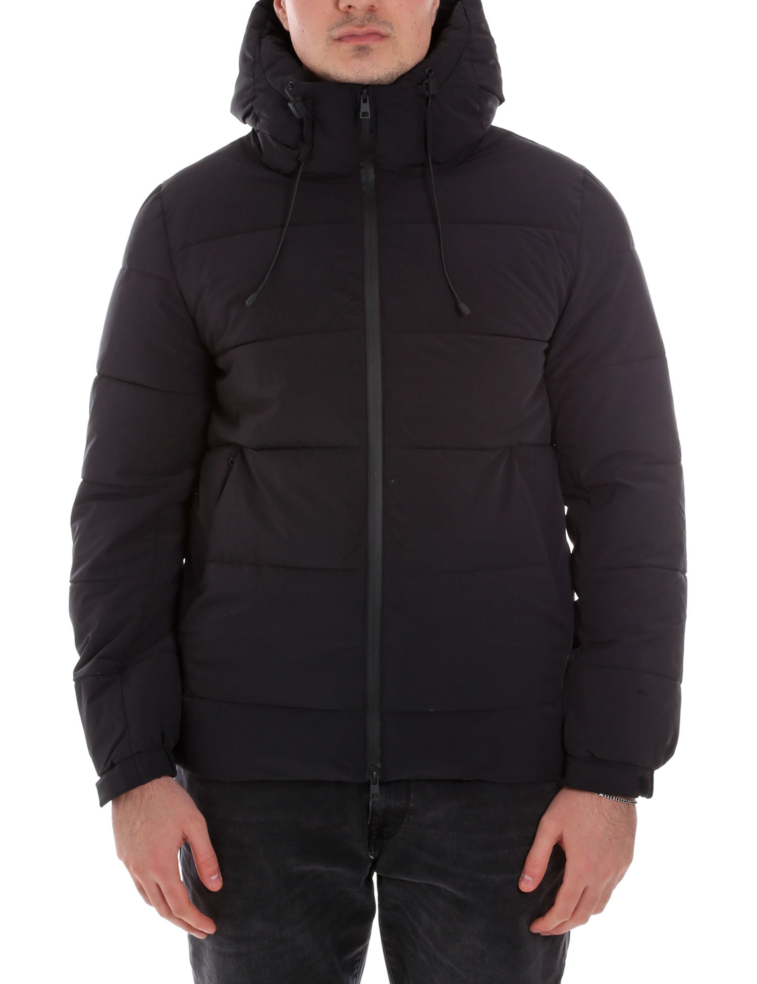 Piumini Nero Borgoni Milano