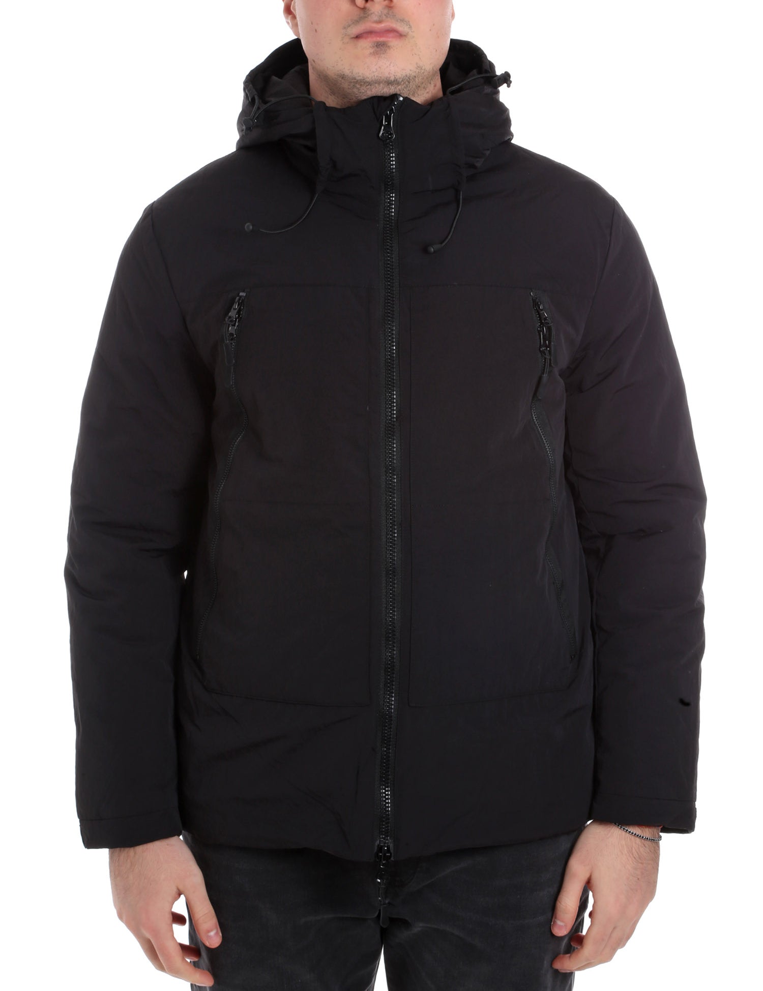 Piumini Nero Borgoni Milano