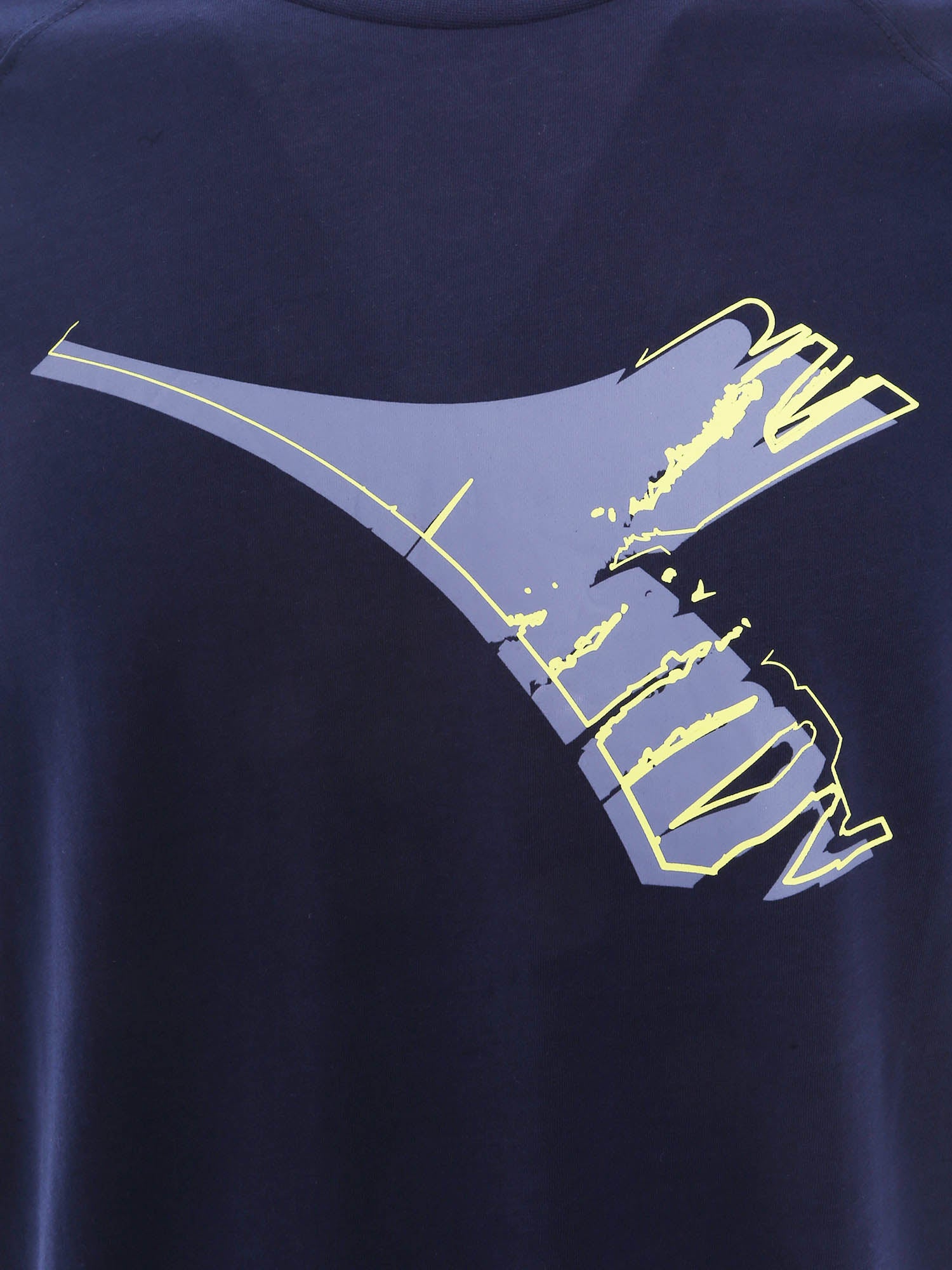 T-shirt Blu Diadora