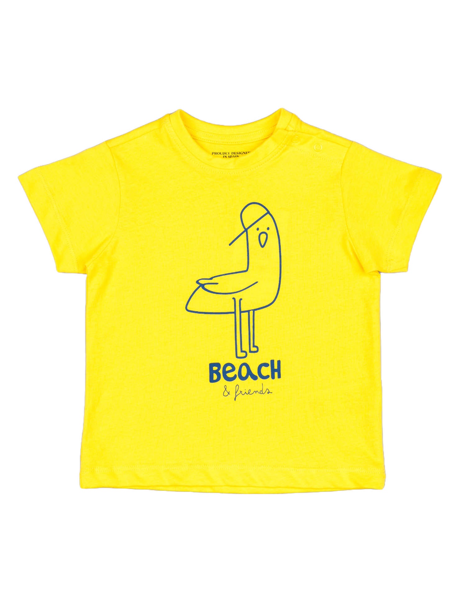 T-shirt Giallo Losan
