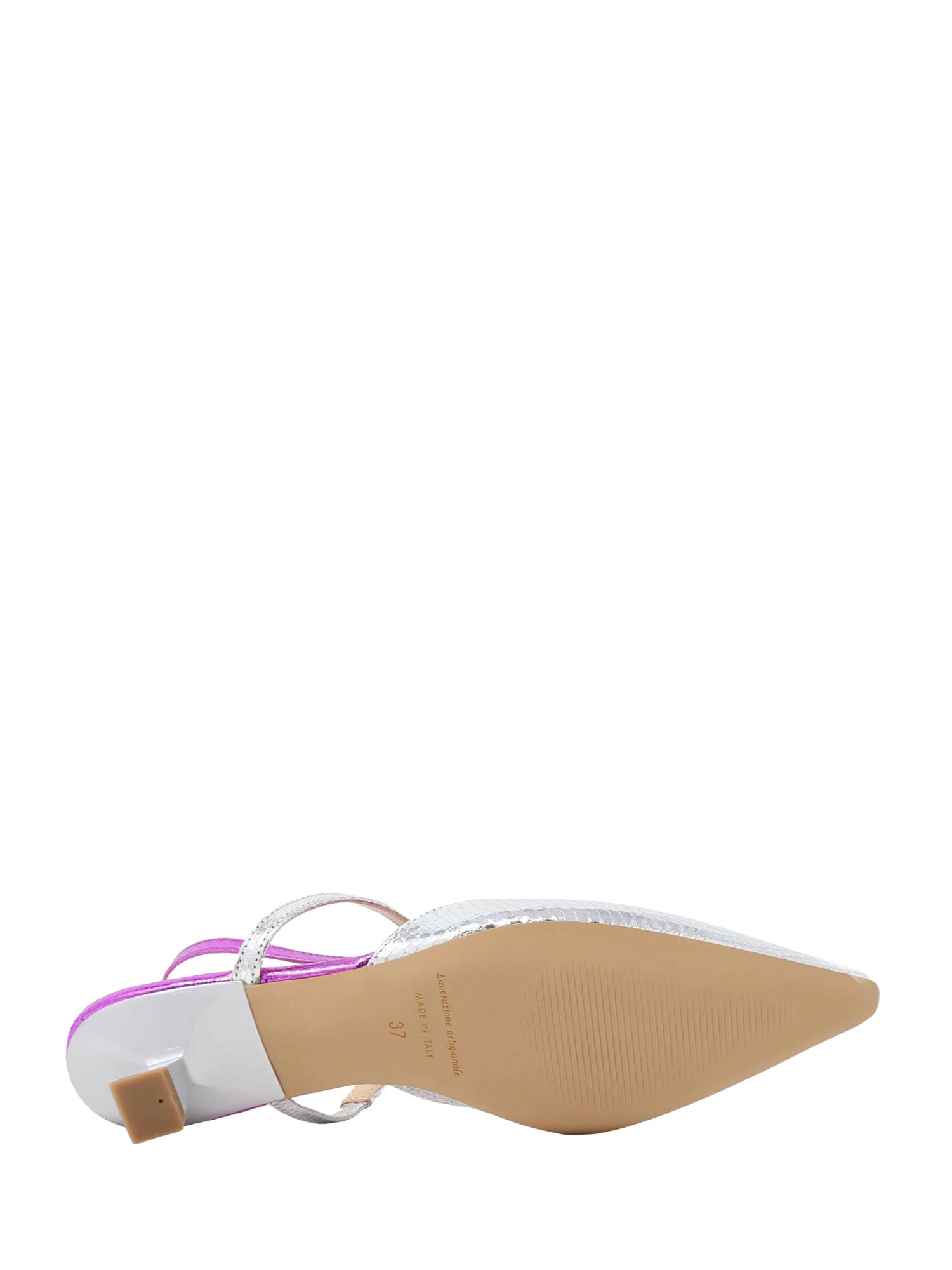 Decolleté Argentato Grace Shoes