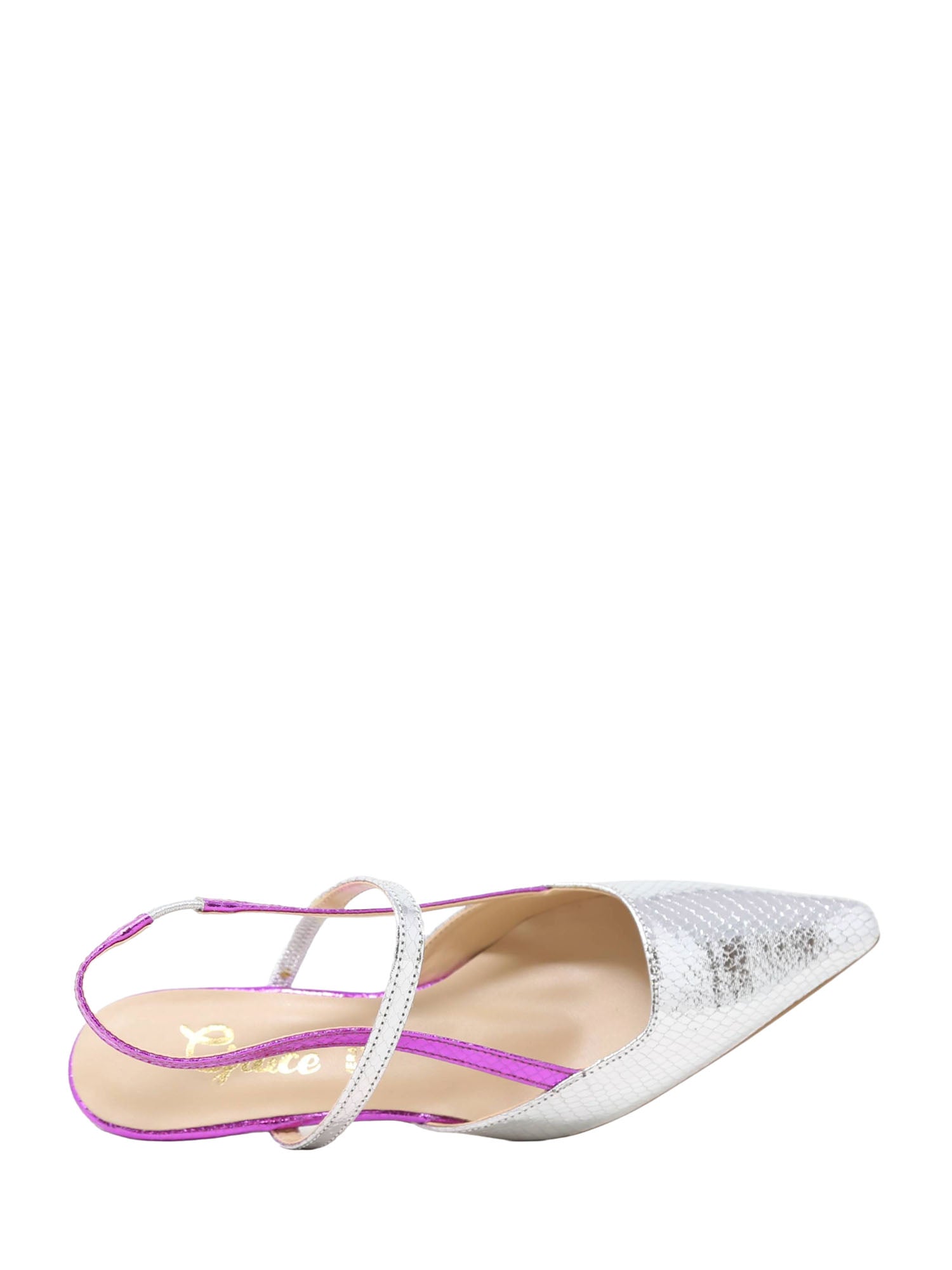 Decolleté Argentato Grace Shoes