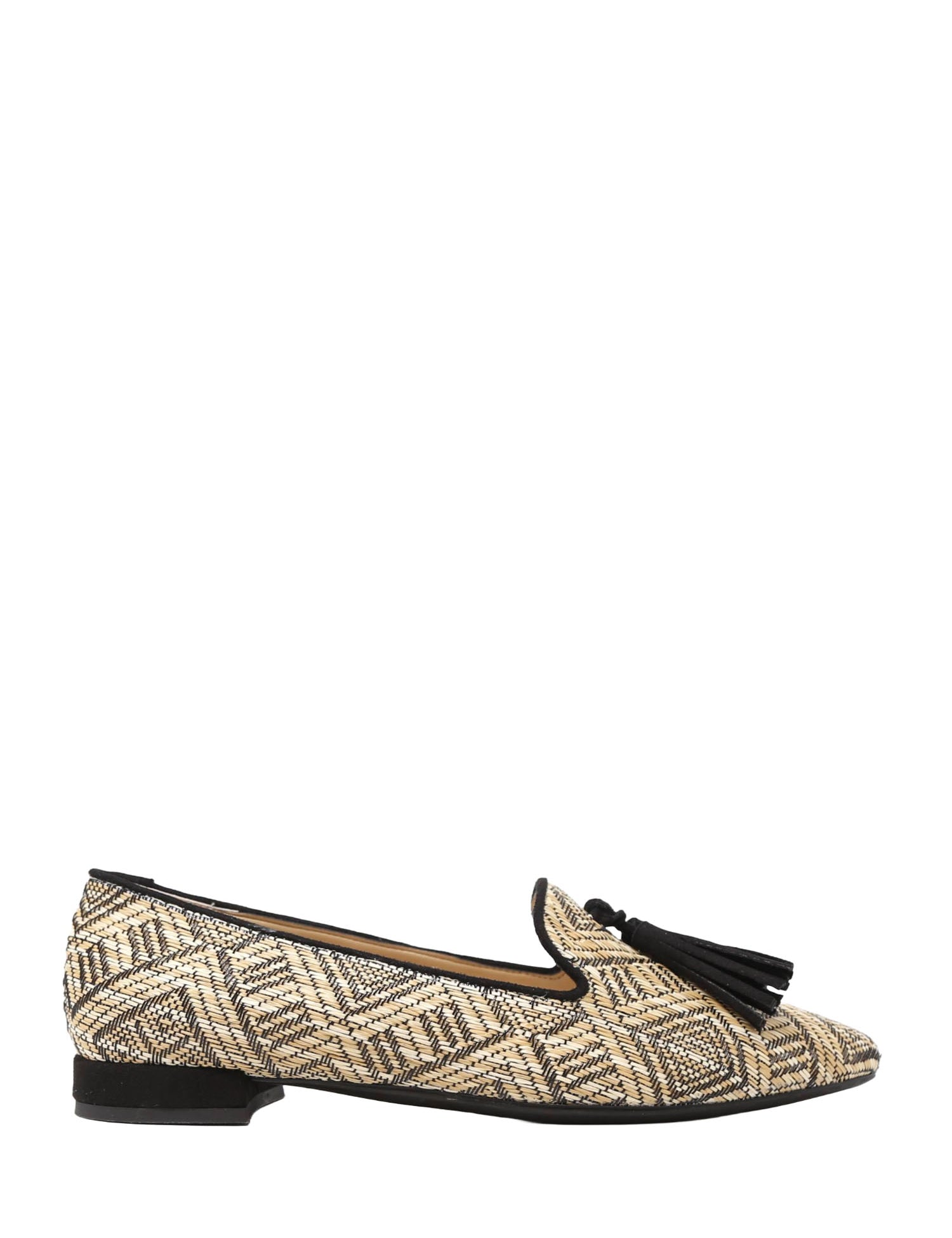 Mocassini Beige Nero Grace Shoes