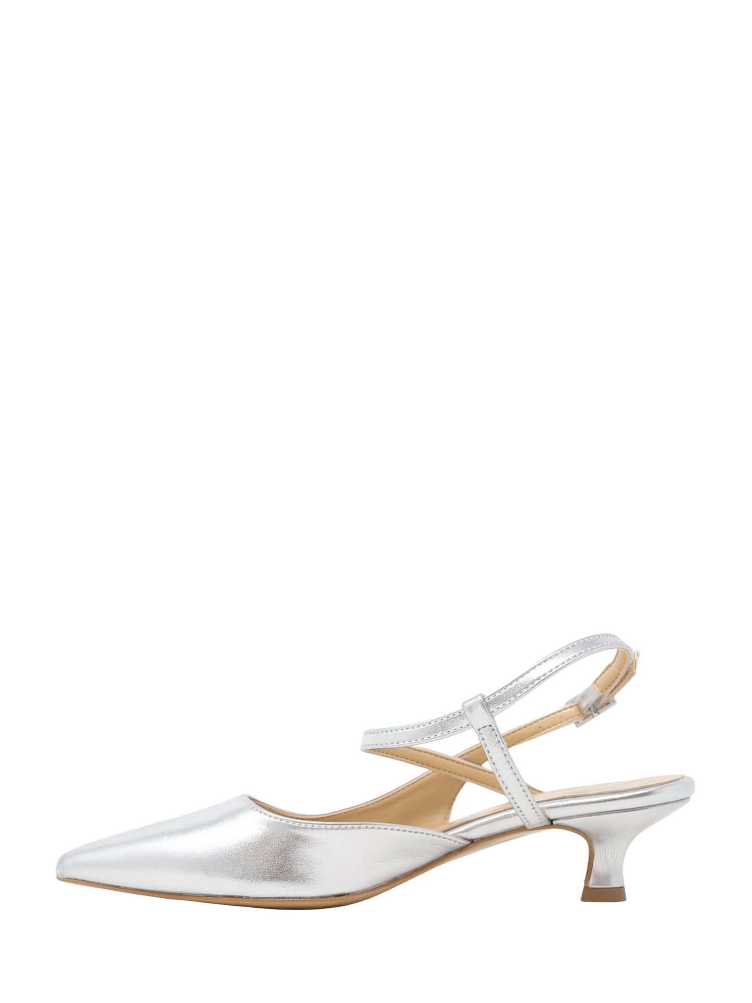 Decolleté Argentato Grace Shoes