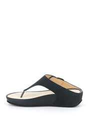 Sandali zeppa Nero Grunland