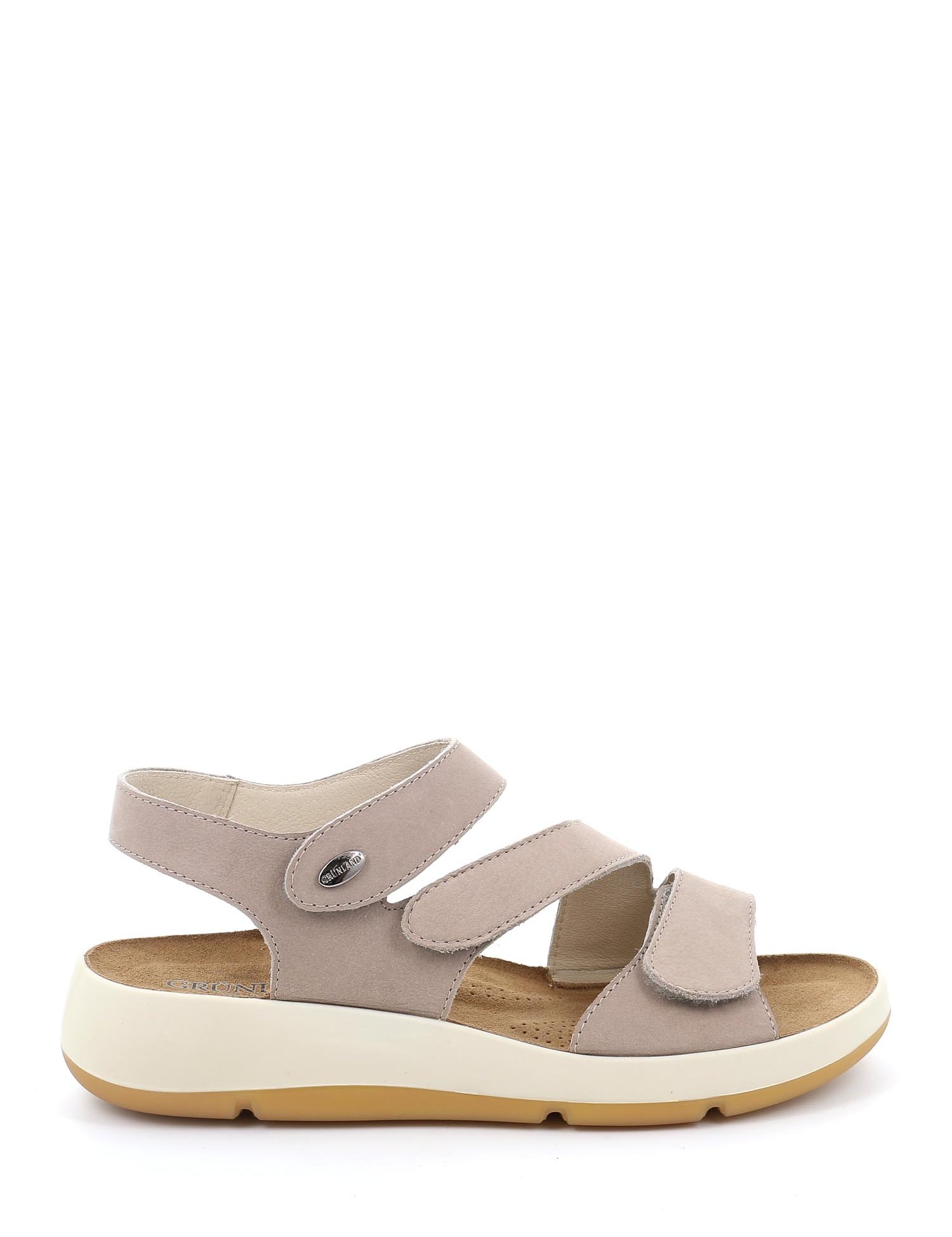 Sandali con strappi Grigio Grunland