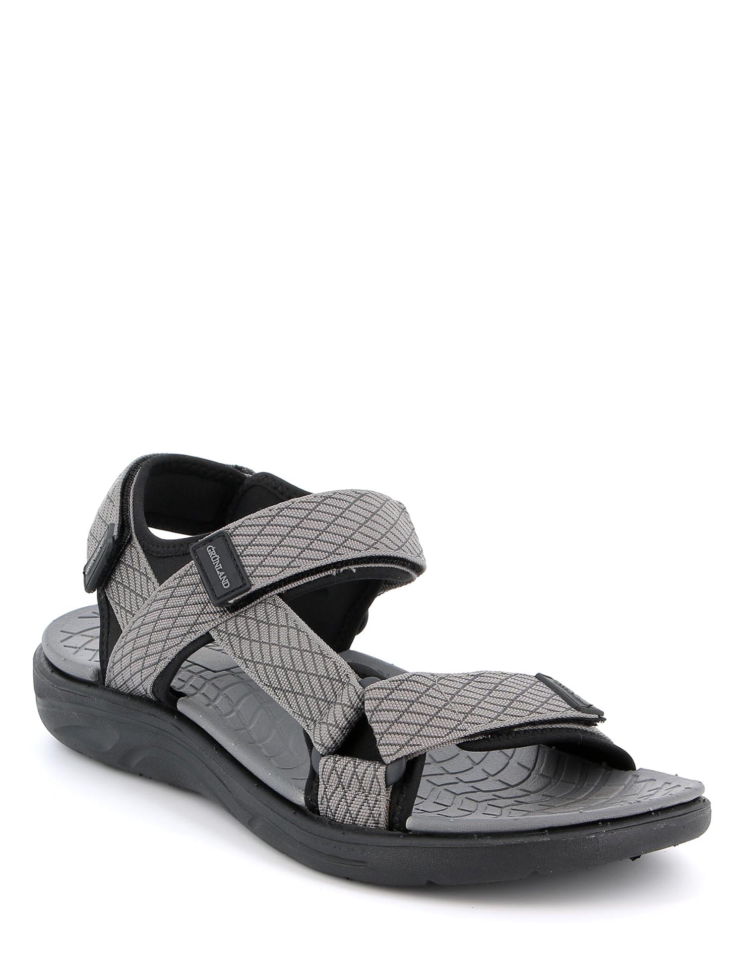 Sandali con strappi Grigio Grunland