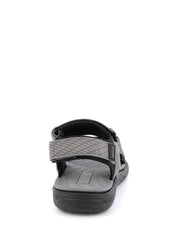 Sandali con strappi Grigio Grunland