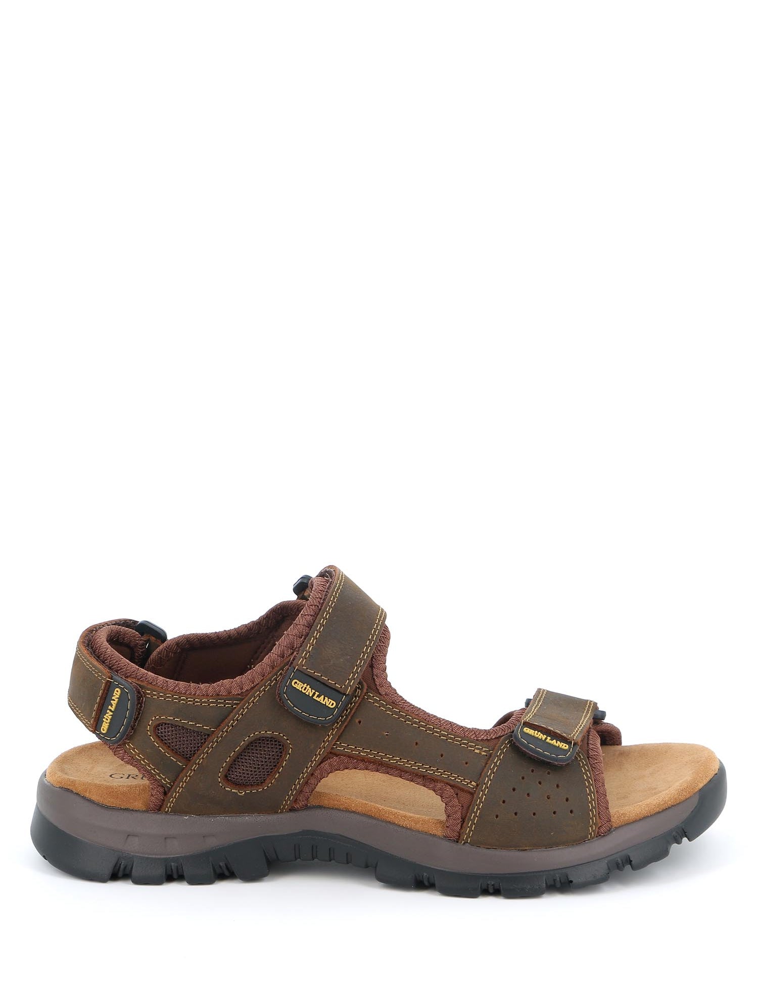 Sandali con strappi Marrone Grunland