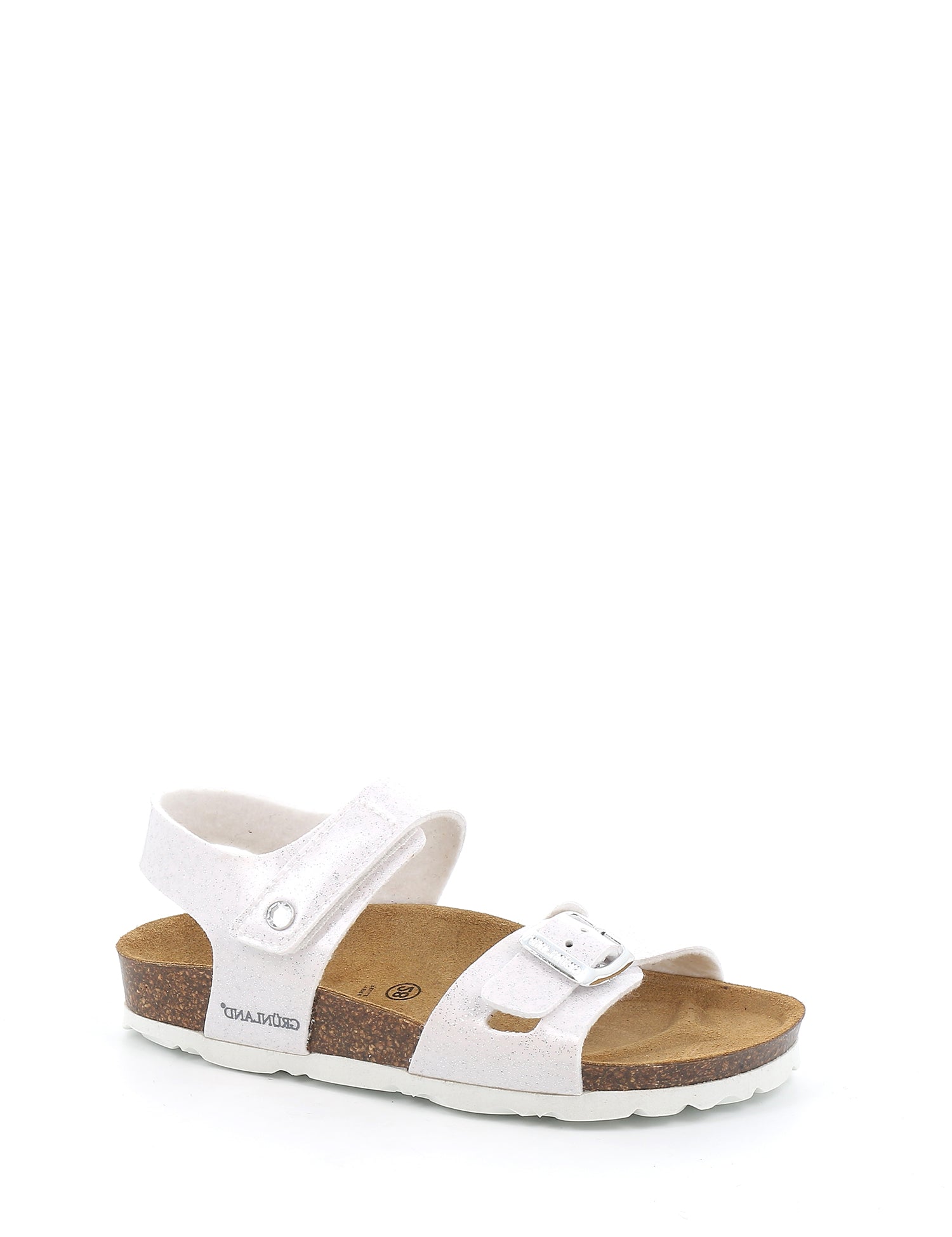 Sandali con strappi Bianco Grunland Junior