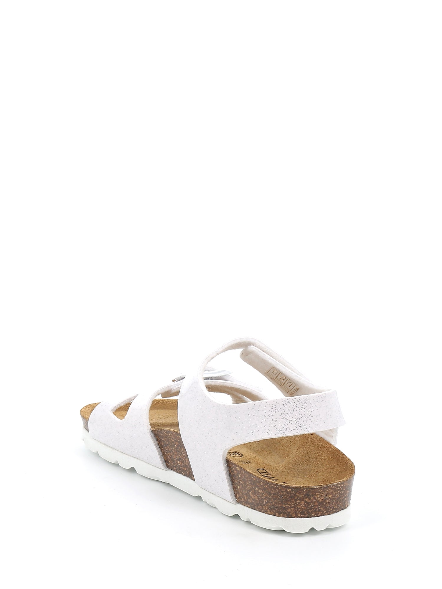 Sandali con strappi Bianco Grunland Junior
