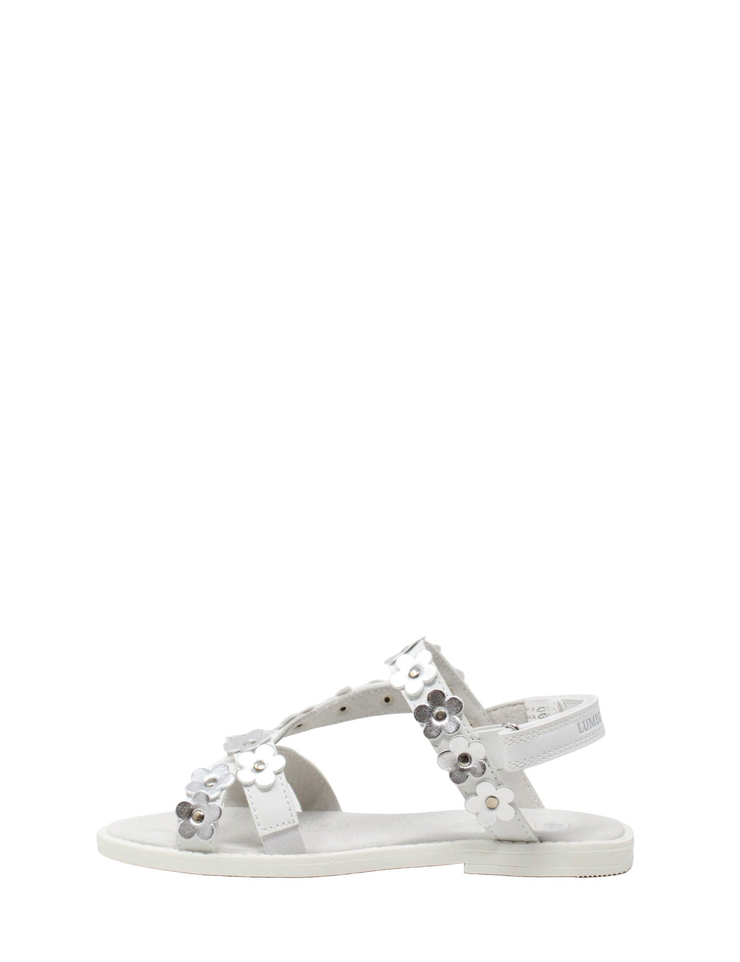 Sandali con strappi Bianco Lumberjack