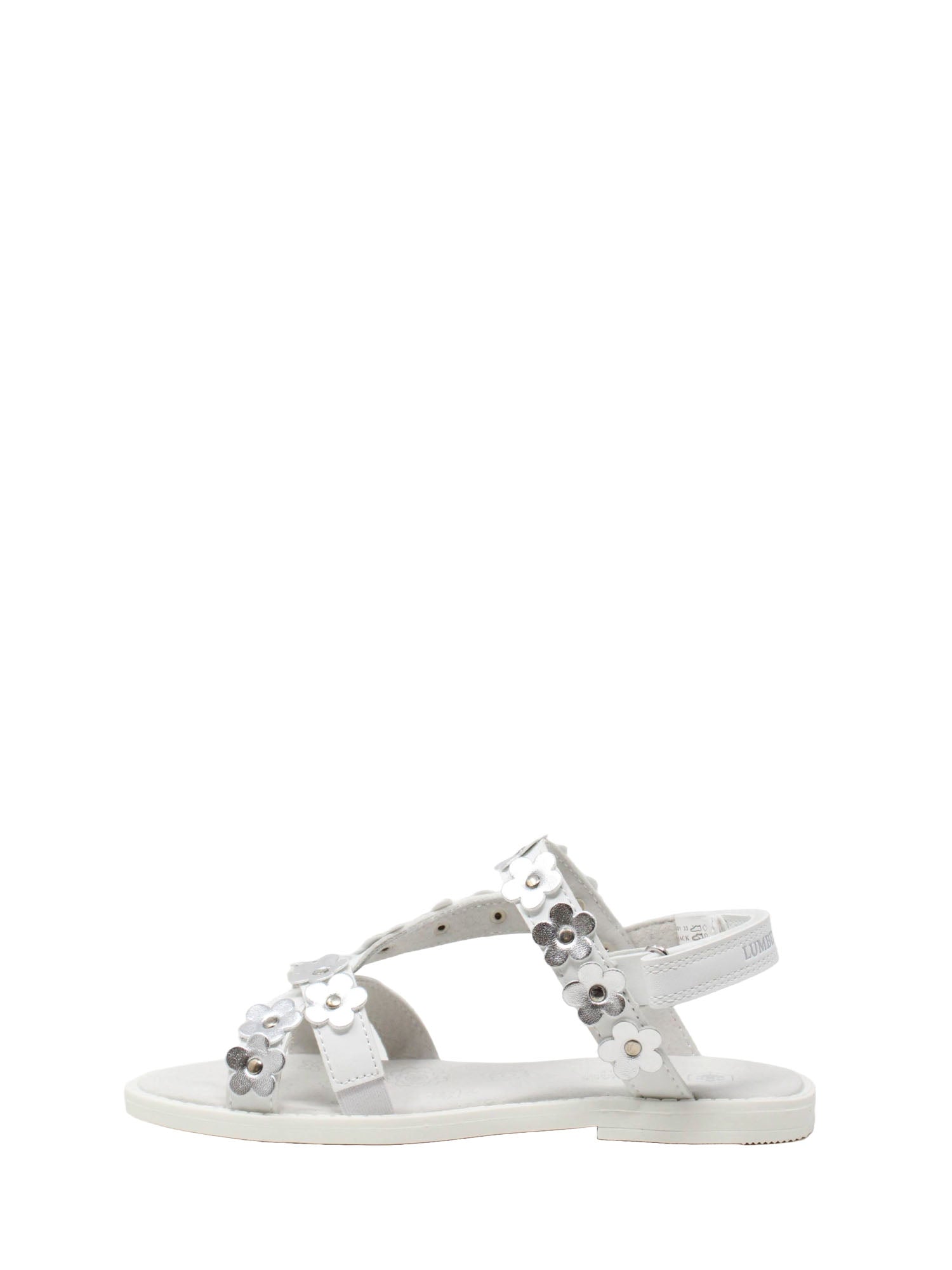 Sandali con strappi Bianco Lumberjack