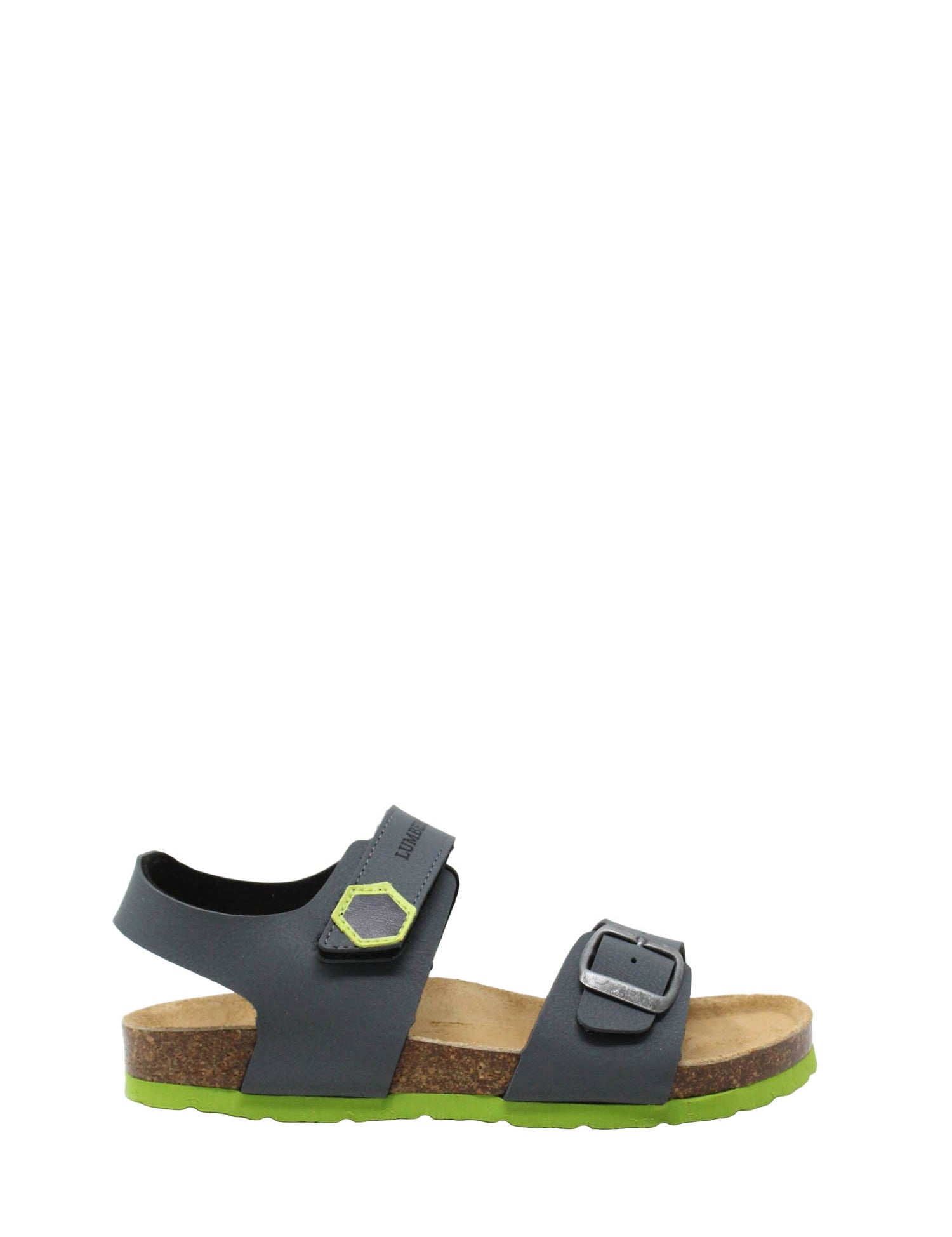 Sandali con strappi Grigio Lumberjack