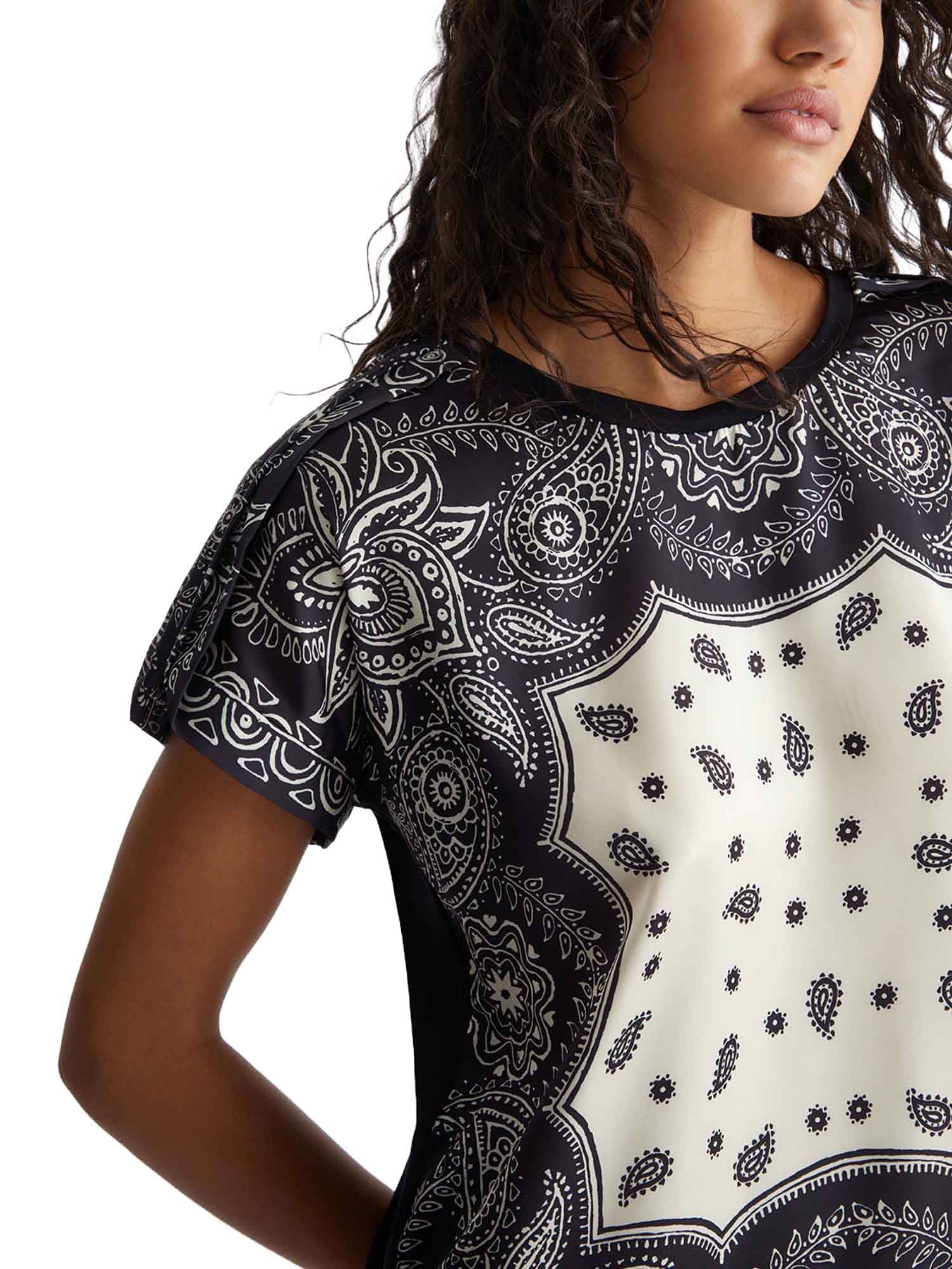 T-shirt Nero Liu-jo