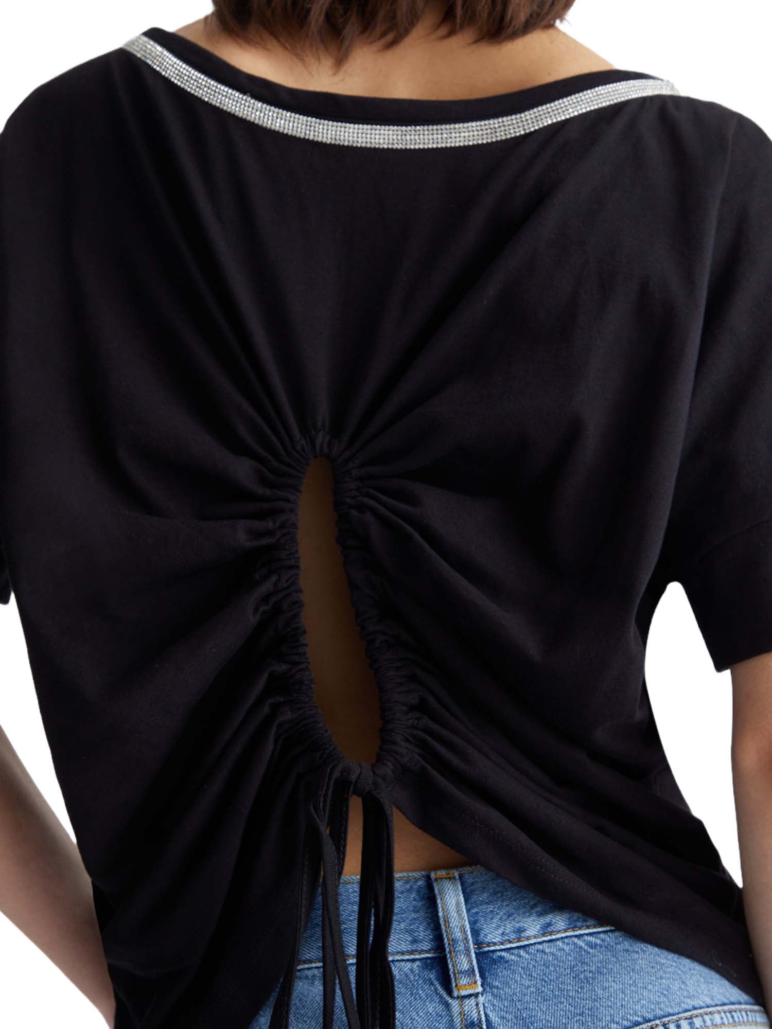 T-shirt Nero Liu-jo