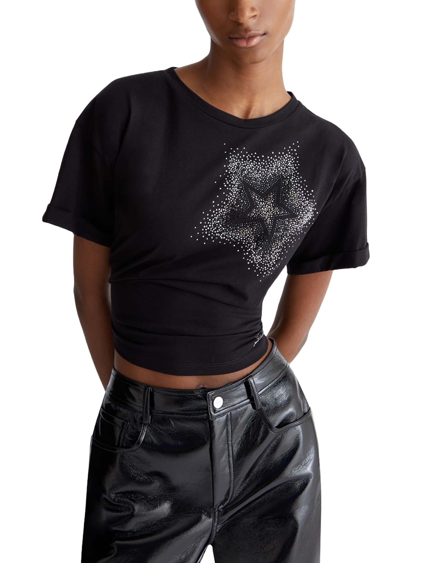 T-shirt Nero Liu-jo