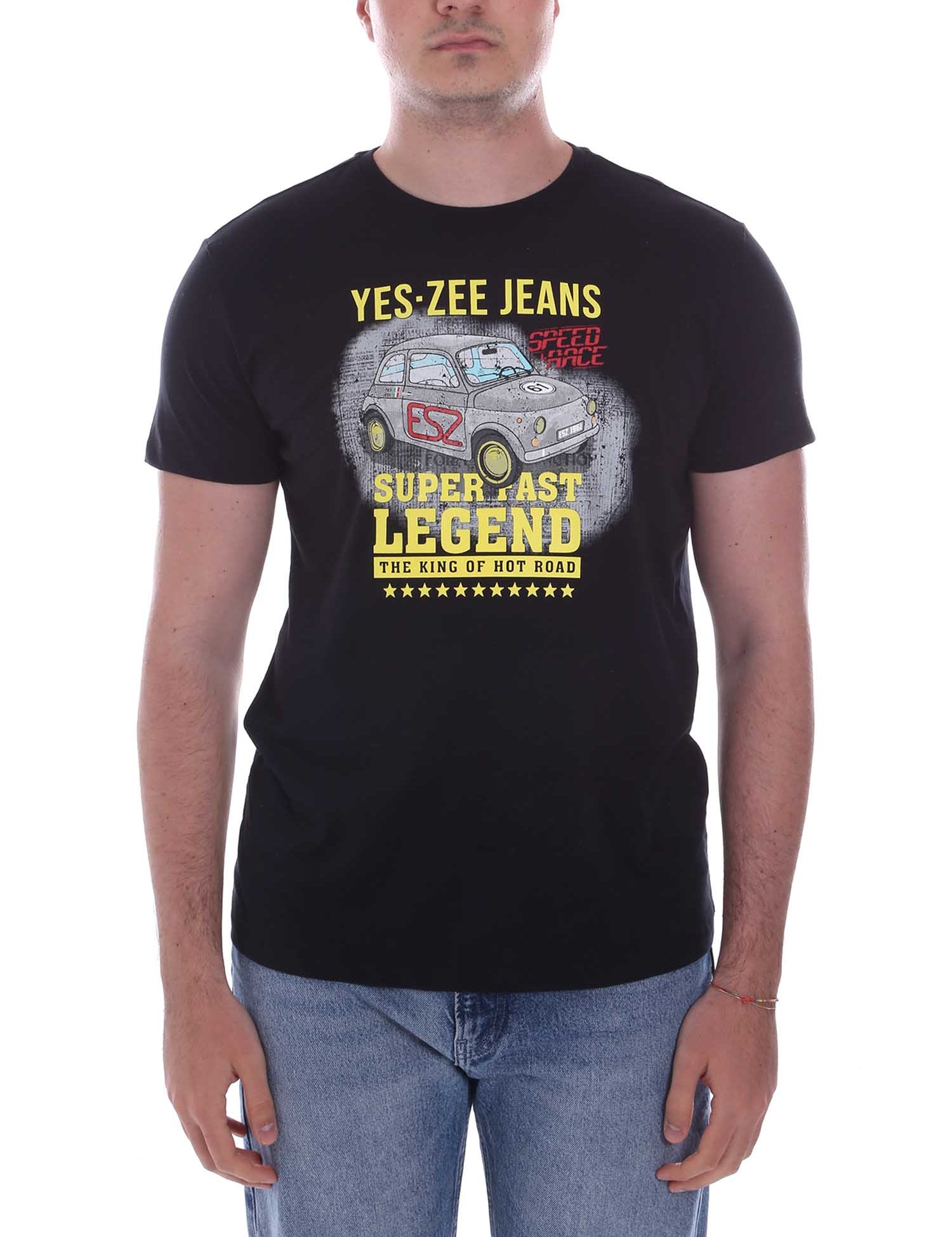 T-shirt Nero Yes-zee