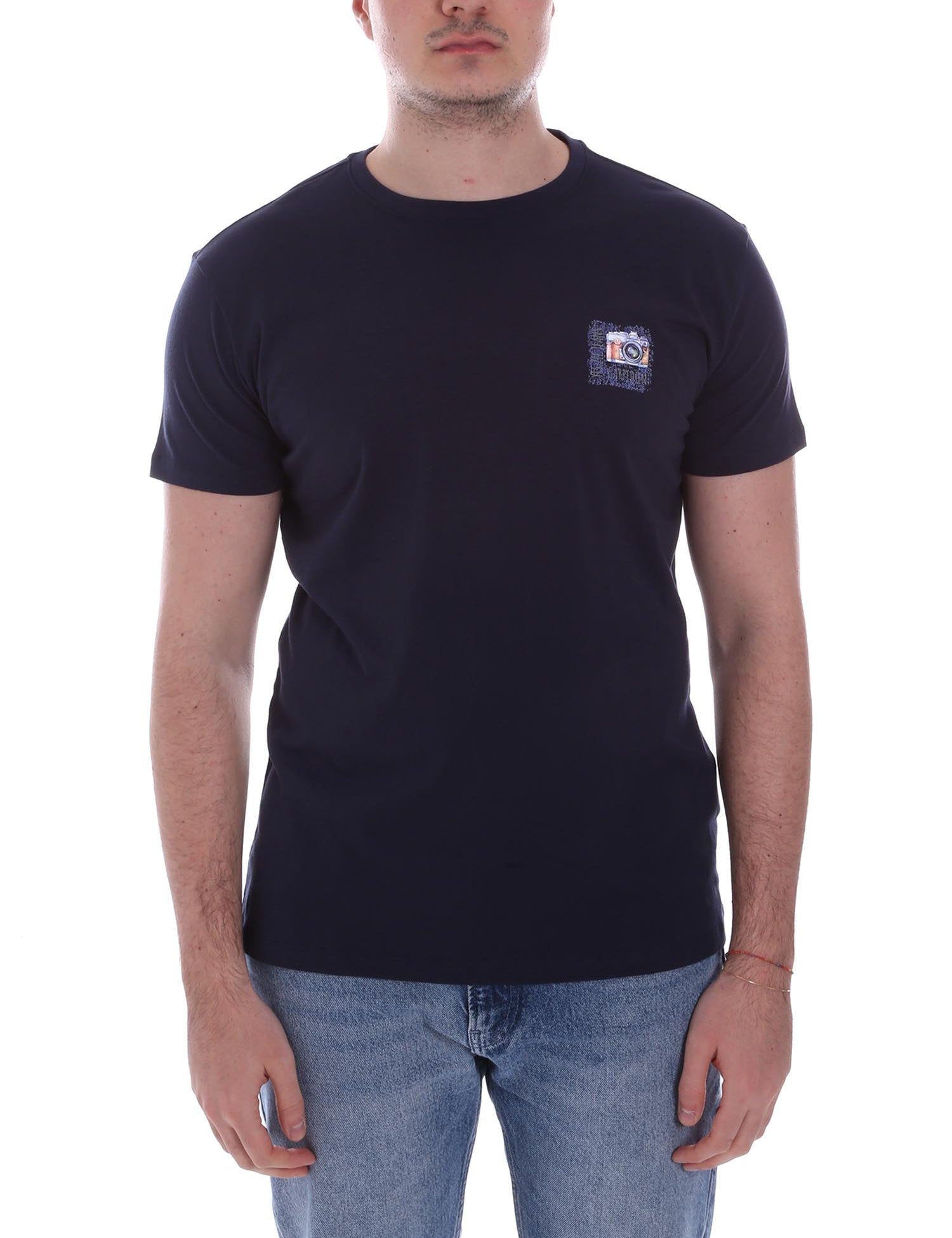 T-shirt Blu Yes-zee