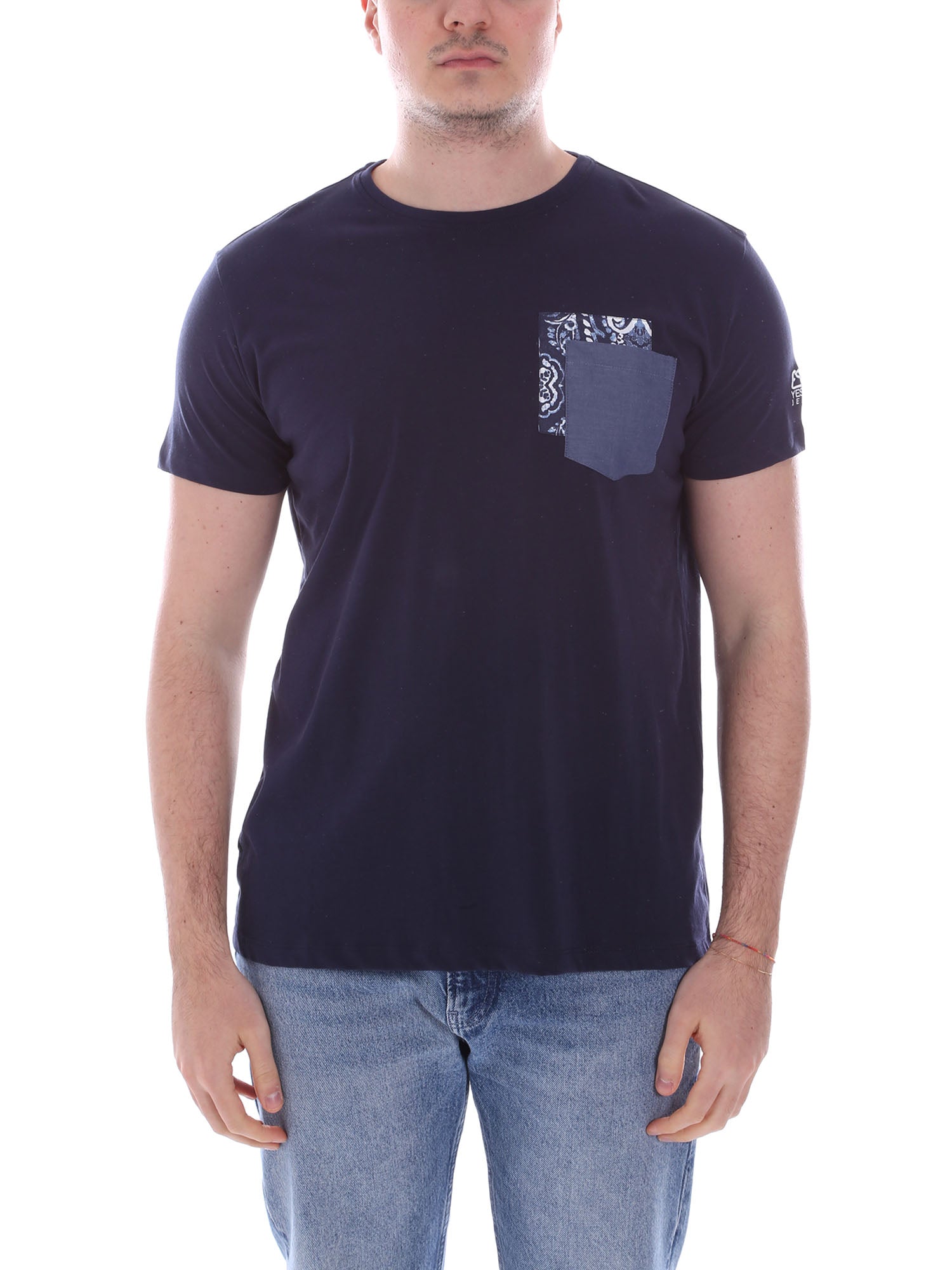 T-shirt Blu Yes-zee