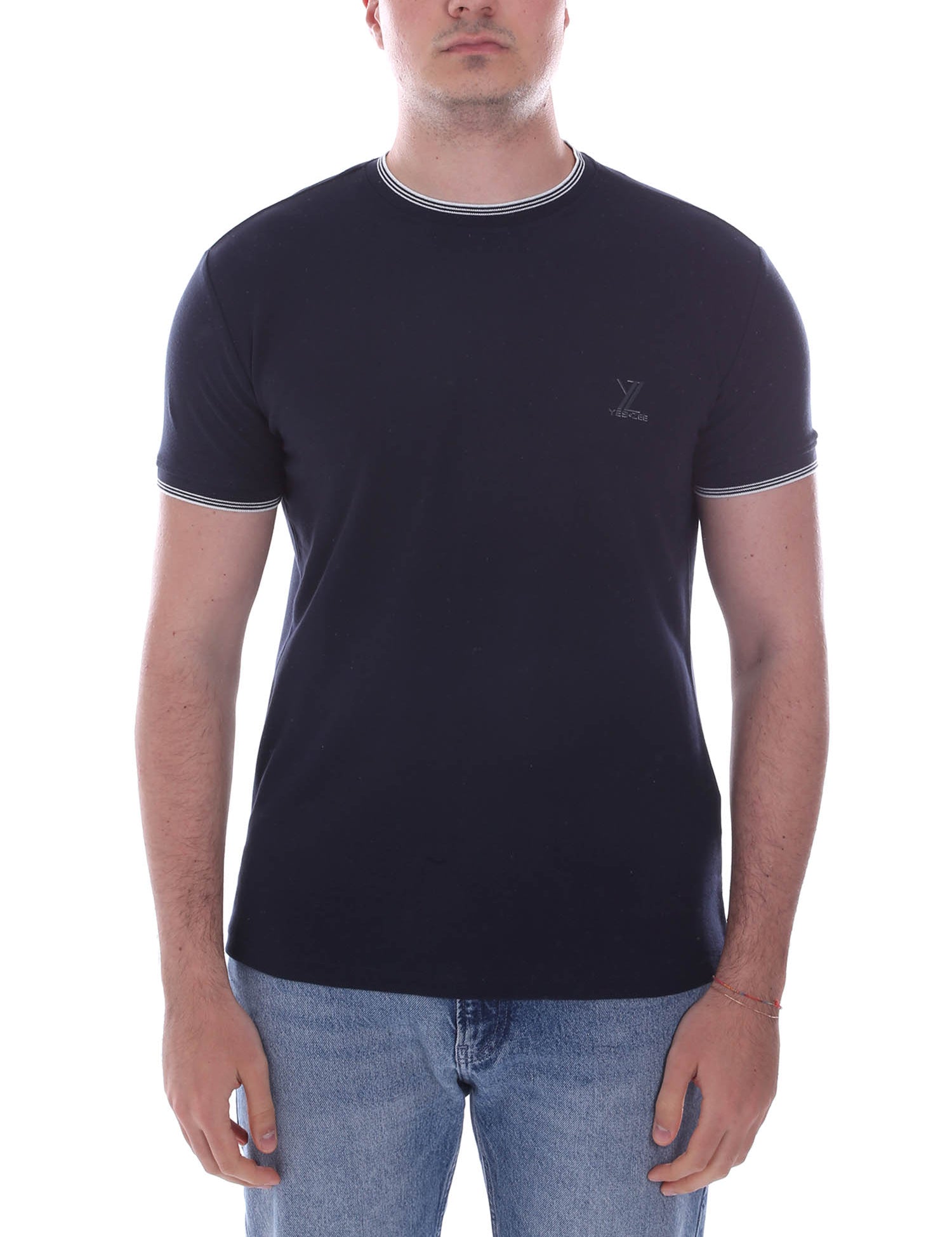 T-shirt Blu Yes-zee