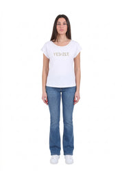 T-shirt Bianco Yes-zee