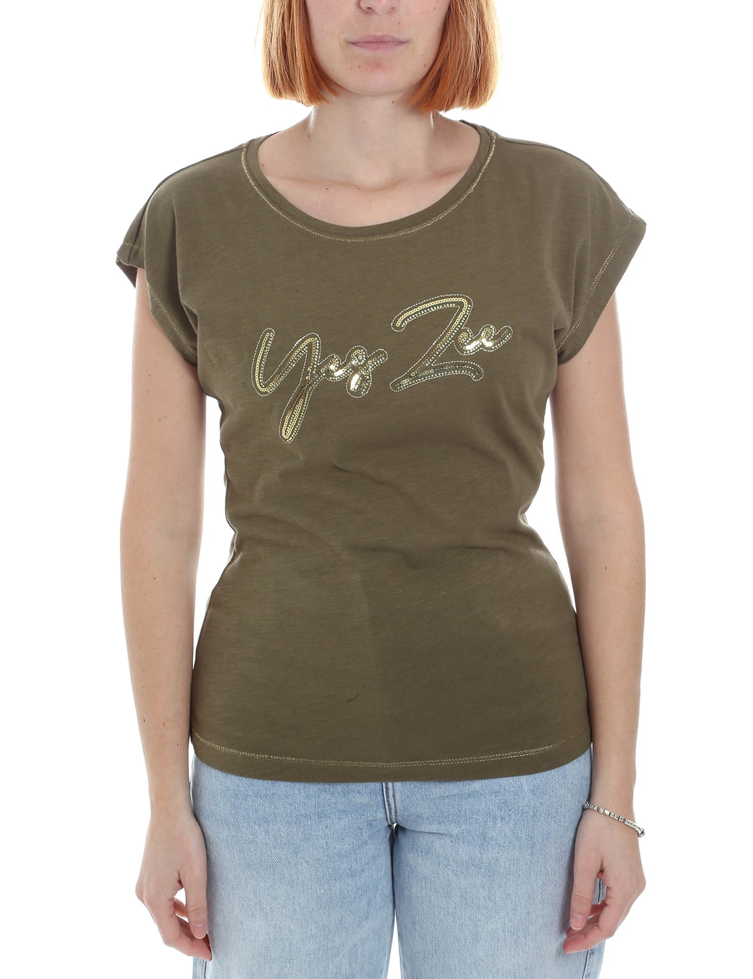 T-shirt Verde Yes-zee