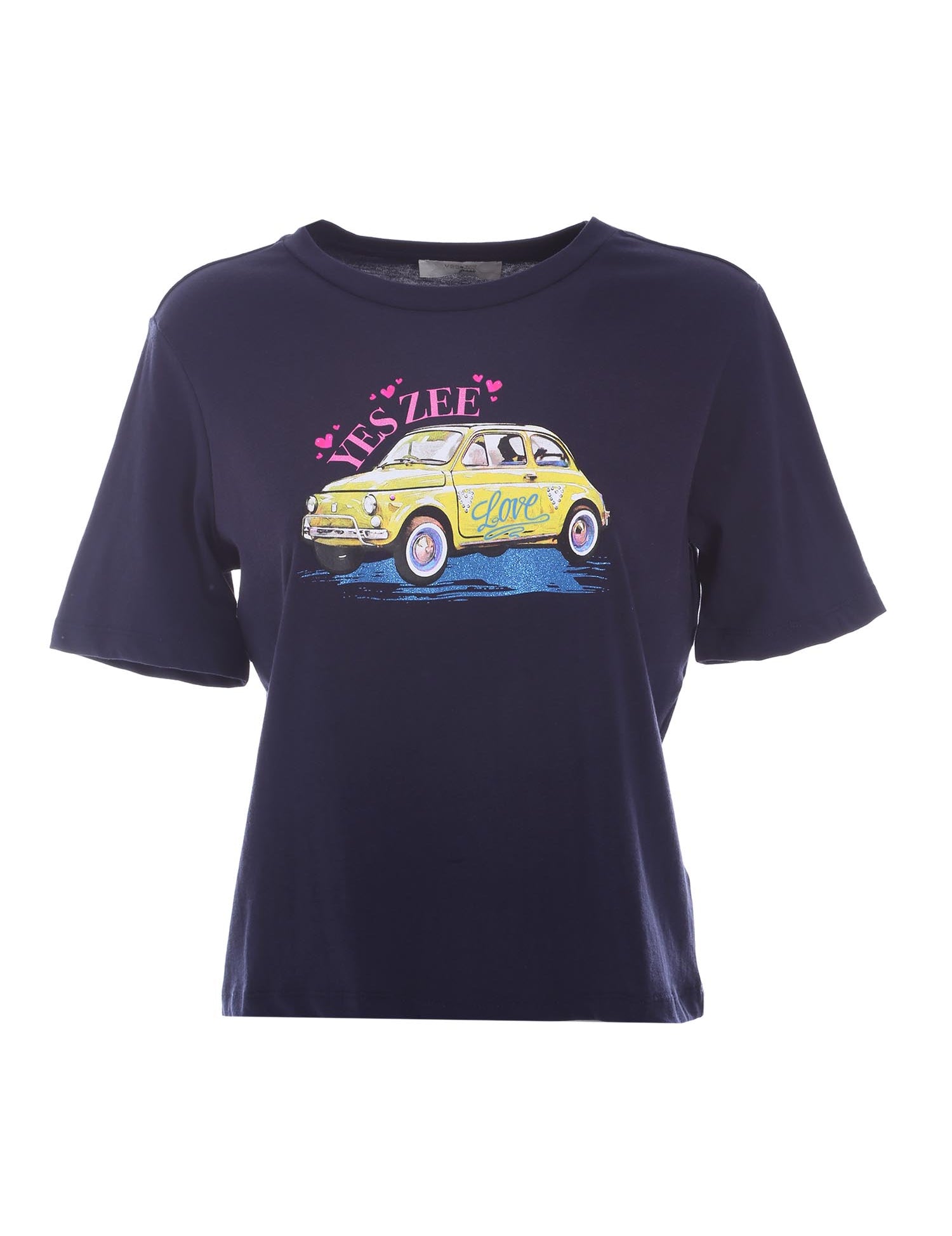 T-shirt Blu Yes-zee