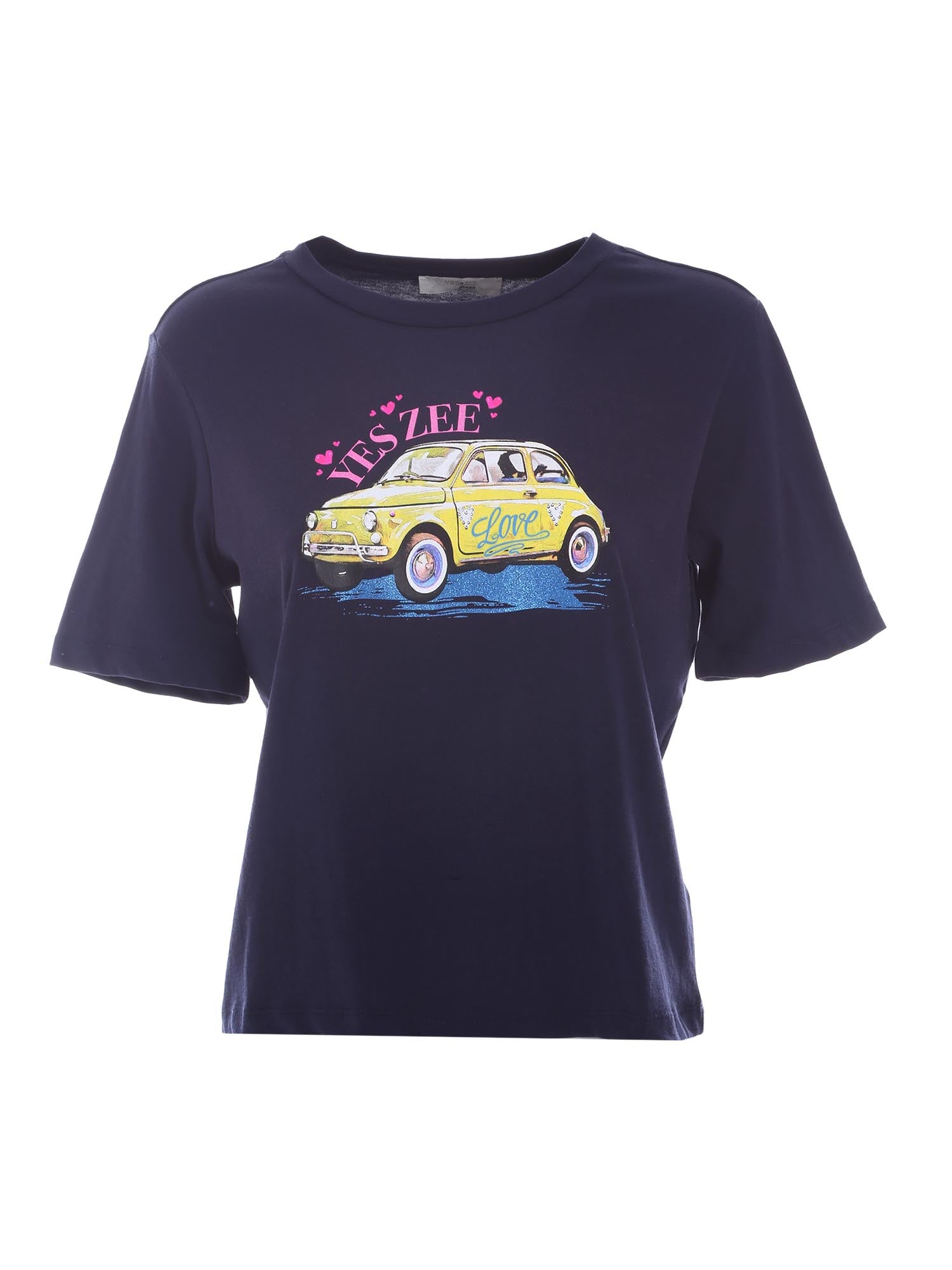 T-shirt Blu Yes-zee