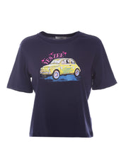 T-shirt Blu Yes-zee