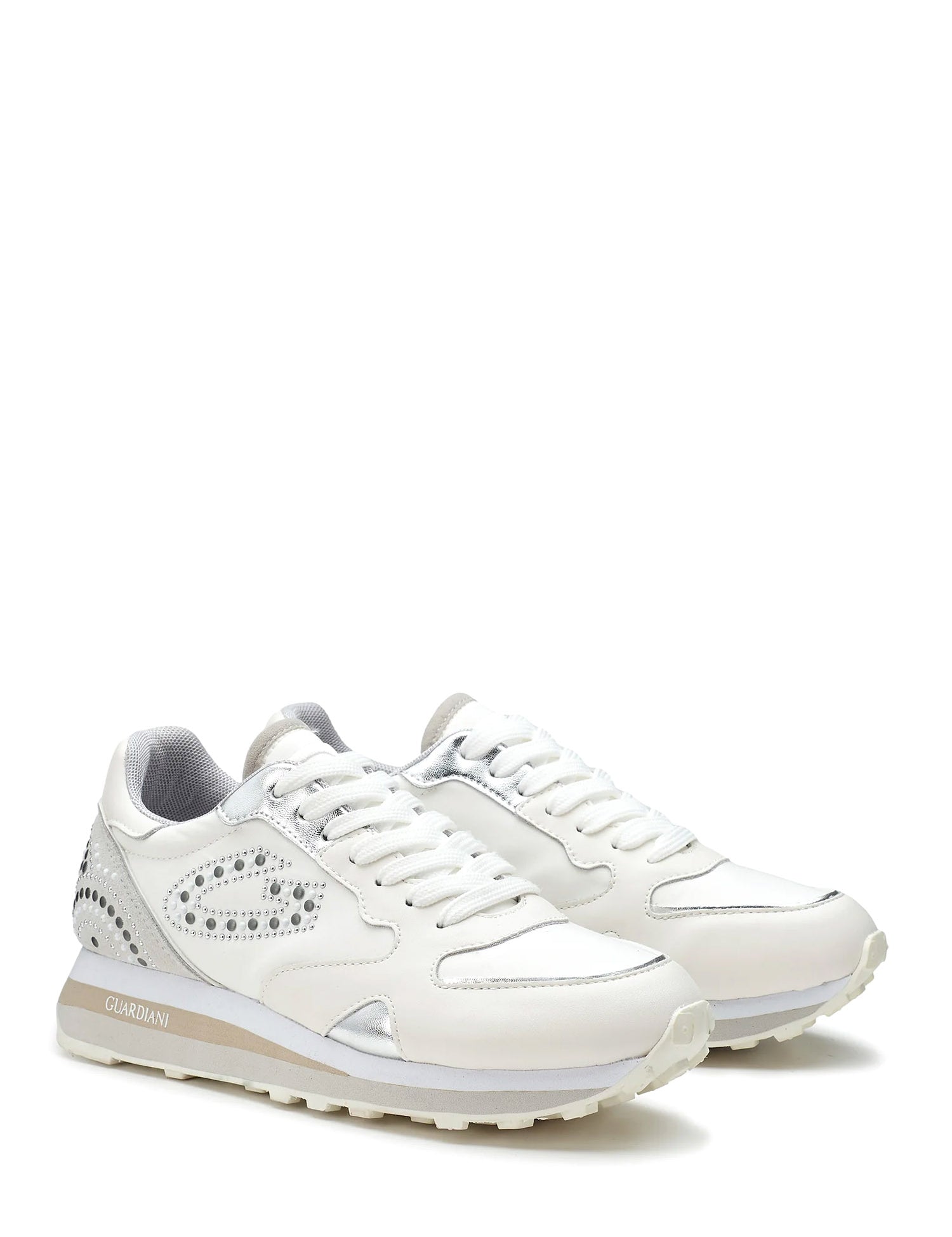 Sneakers Bianco Alberto Guardiani