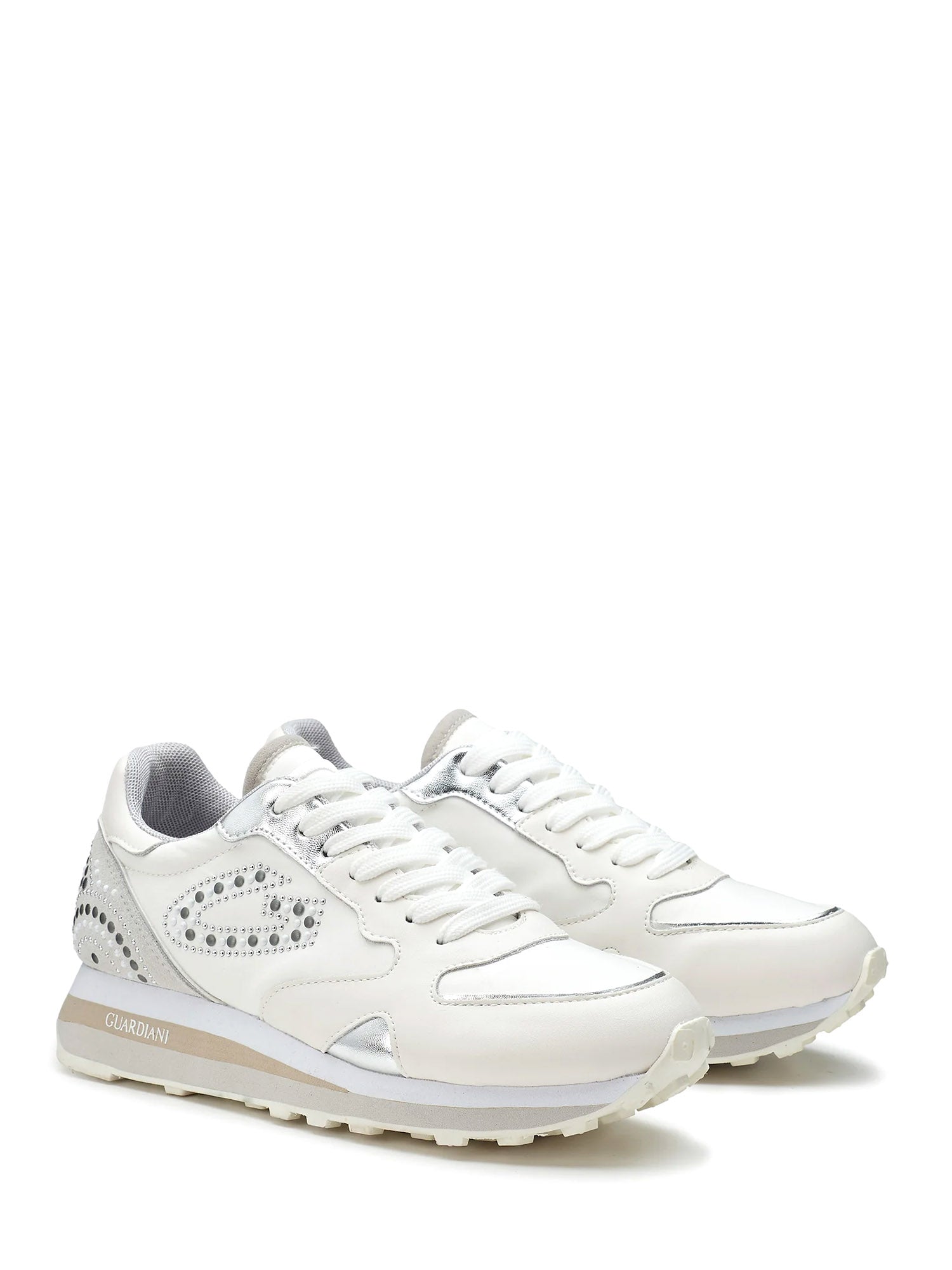 Sneakers Bianco Alberto Guardiani