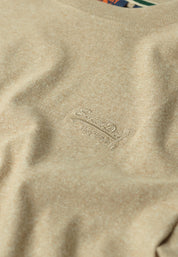 T-shirt Beige Superdry