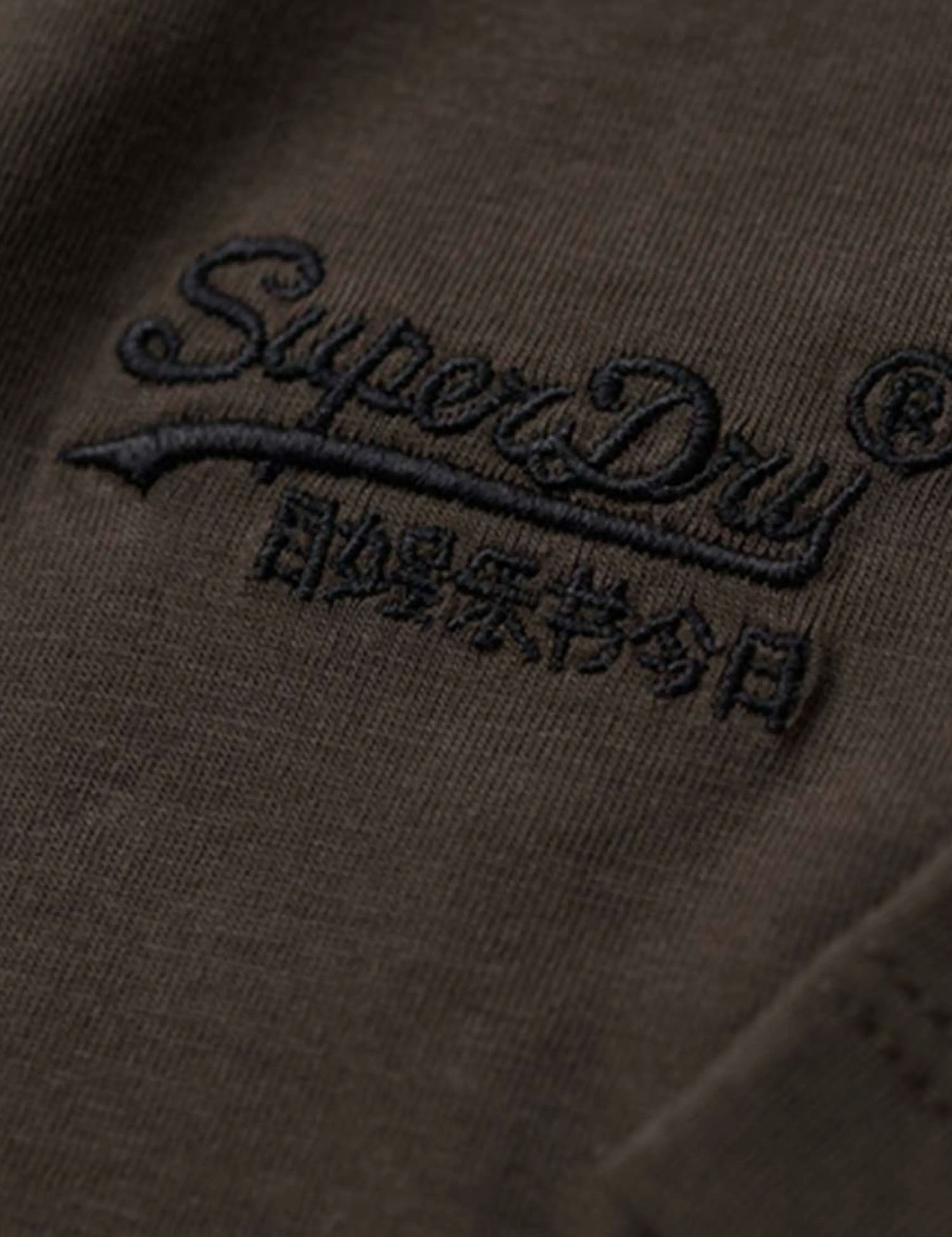 T-shirt Nero Superdry