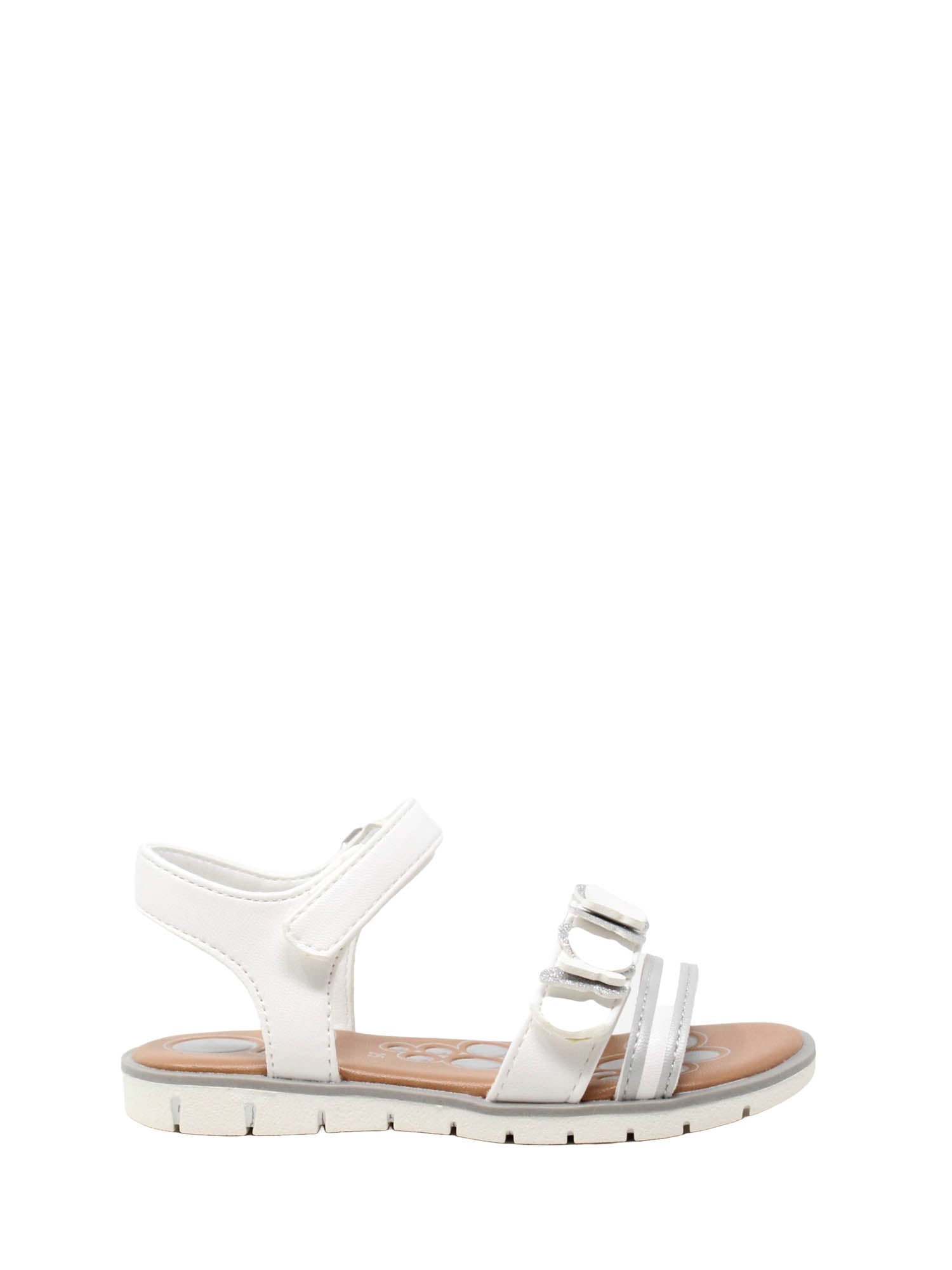 Sandali con strappi Bianco Chicco