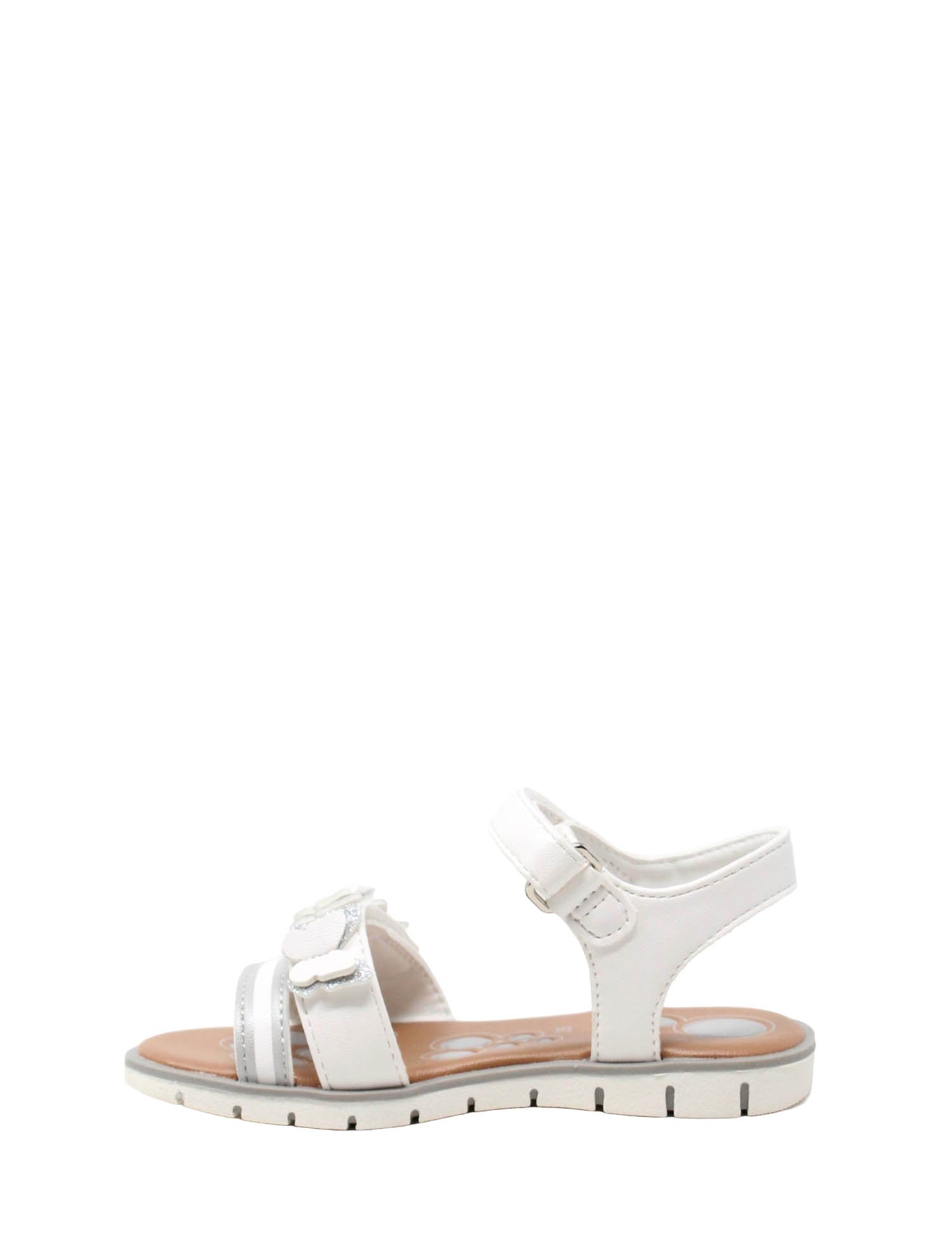 Sandali con strappi Bianco Chicco