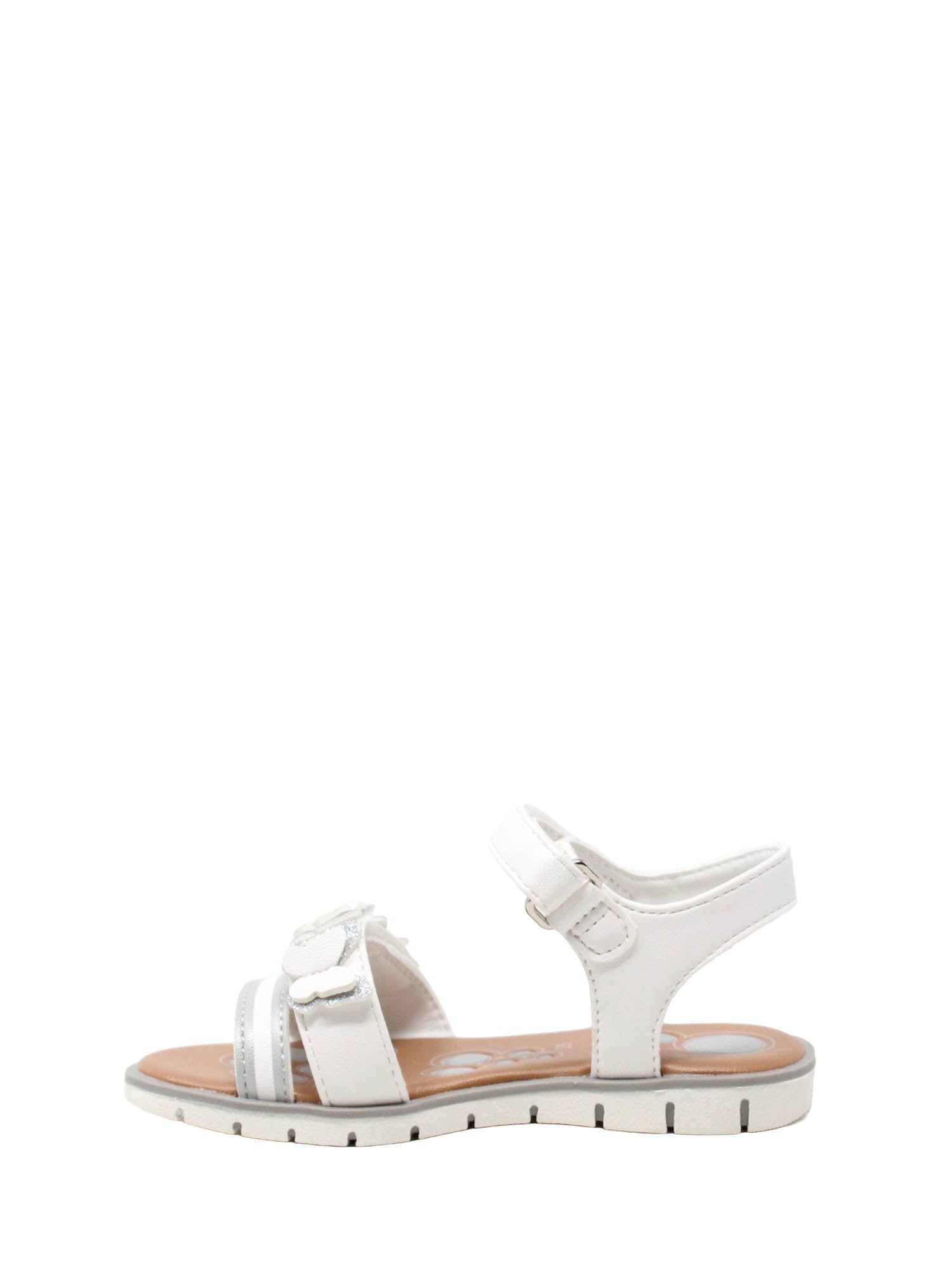 Sandali con strappi Bianco Chicco