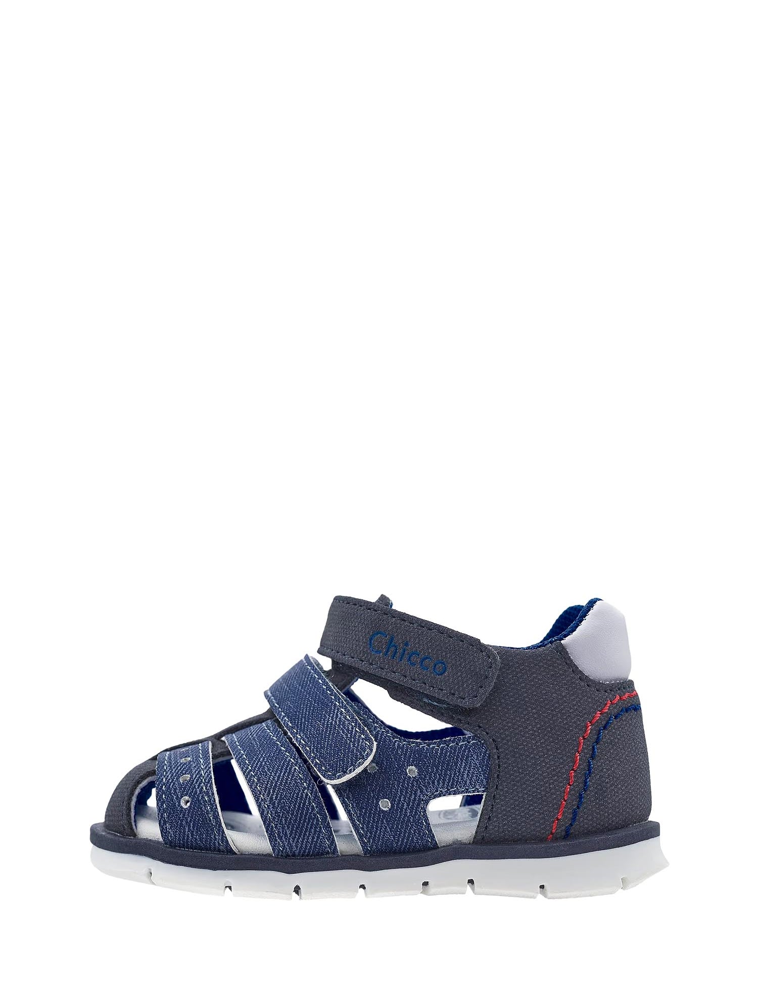 Sandali con strappi Blu Chicco
