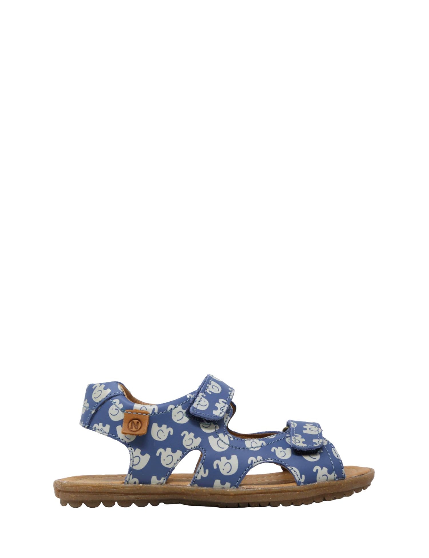 Sandali con strappi Blu Naturino