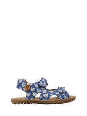 Sandali con strappi Blu Naturino