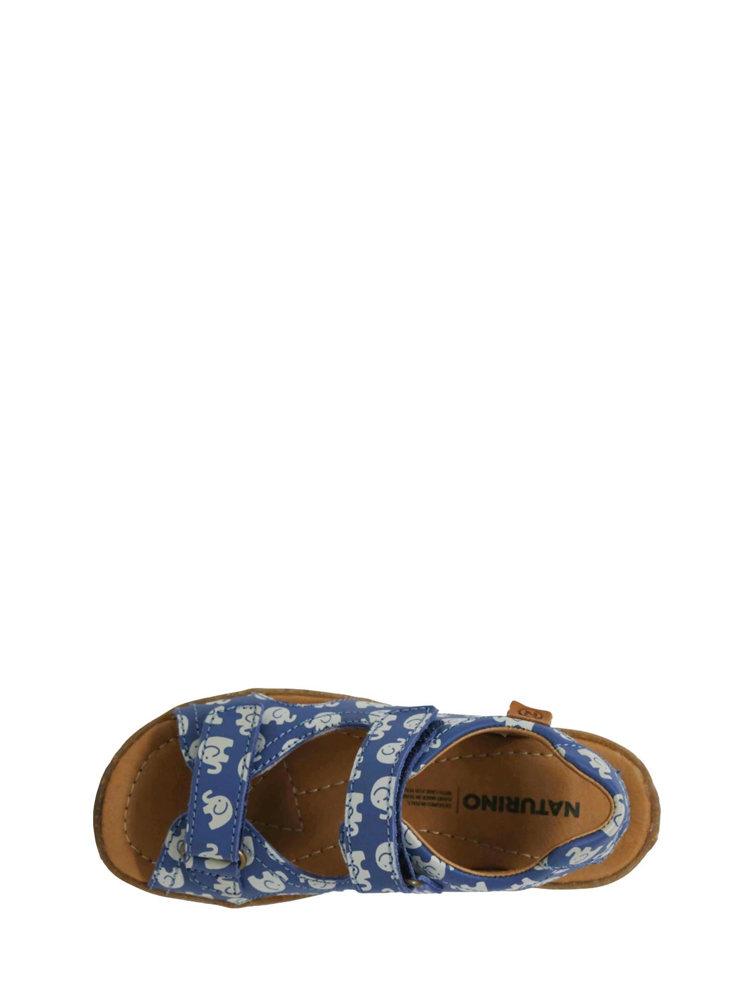 Sandali con strappi Blu Naturino