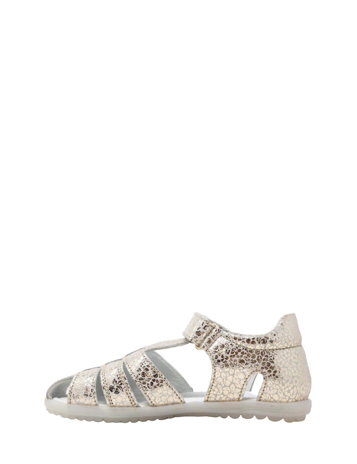 Sandali con strappi Platino Naturino