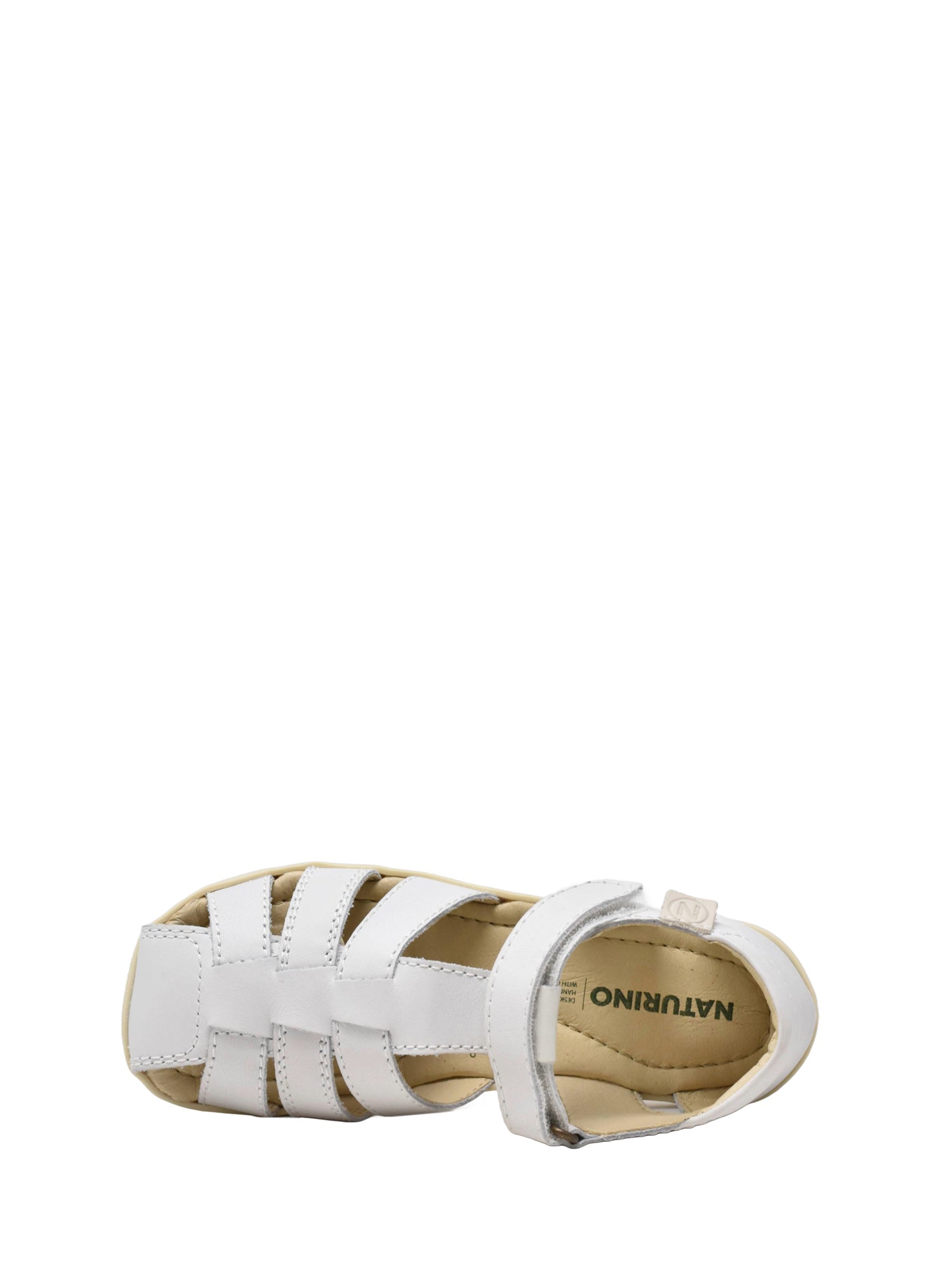 Sandali con strappi Bianco Naturino
