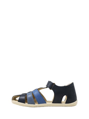 Sandali con strappi Blu Chiaro Naturino