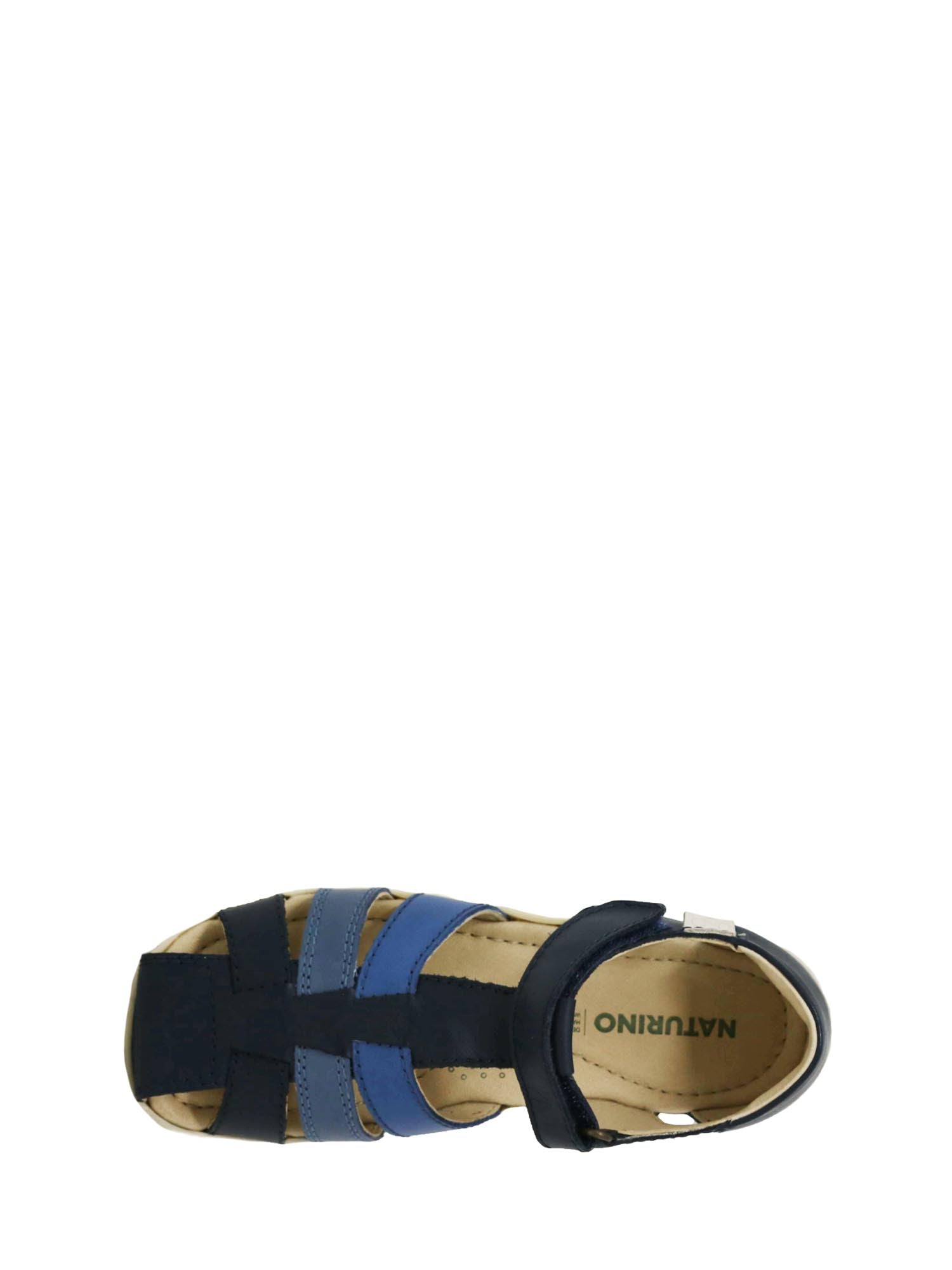 Sandali con strappi Blu Chiaro Naturino