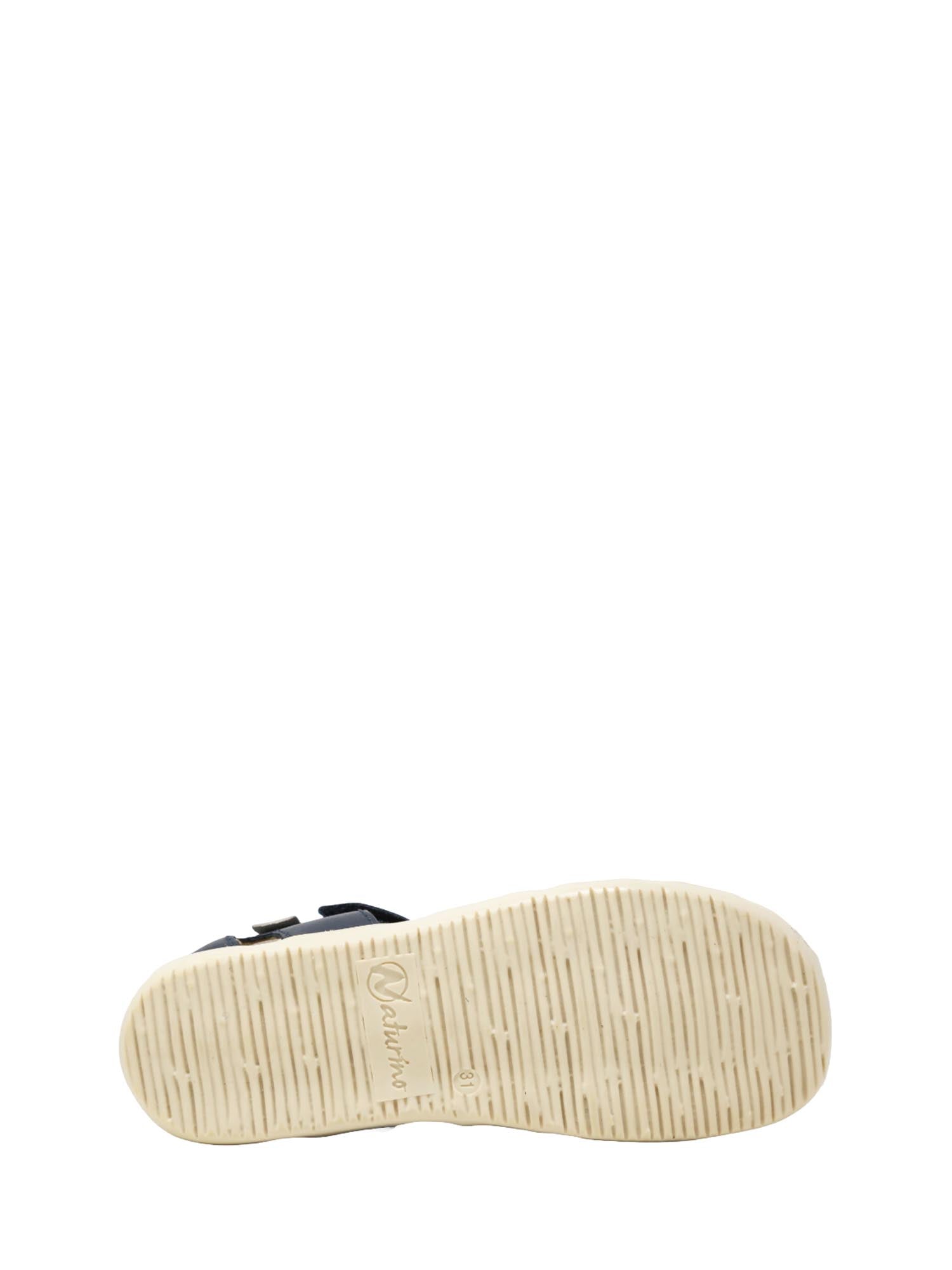 Sandali con strappi Blu Chiaro Naturino