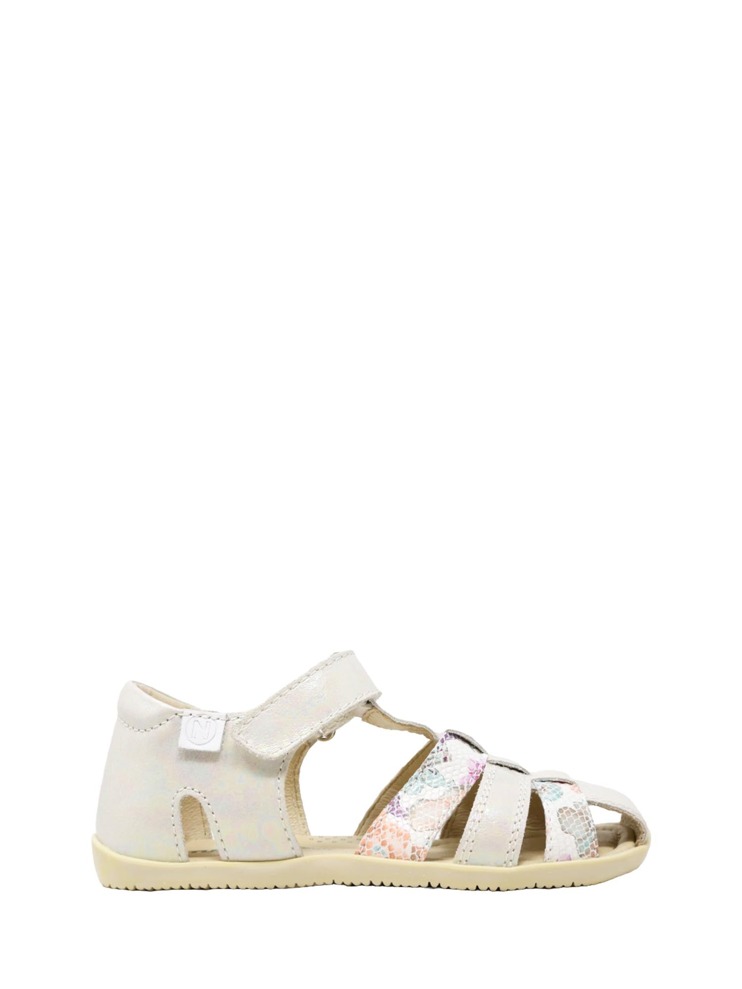 Sandali con strappi Bianco Naturino