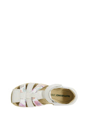 Sandali con strappi Bianco Naturino
